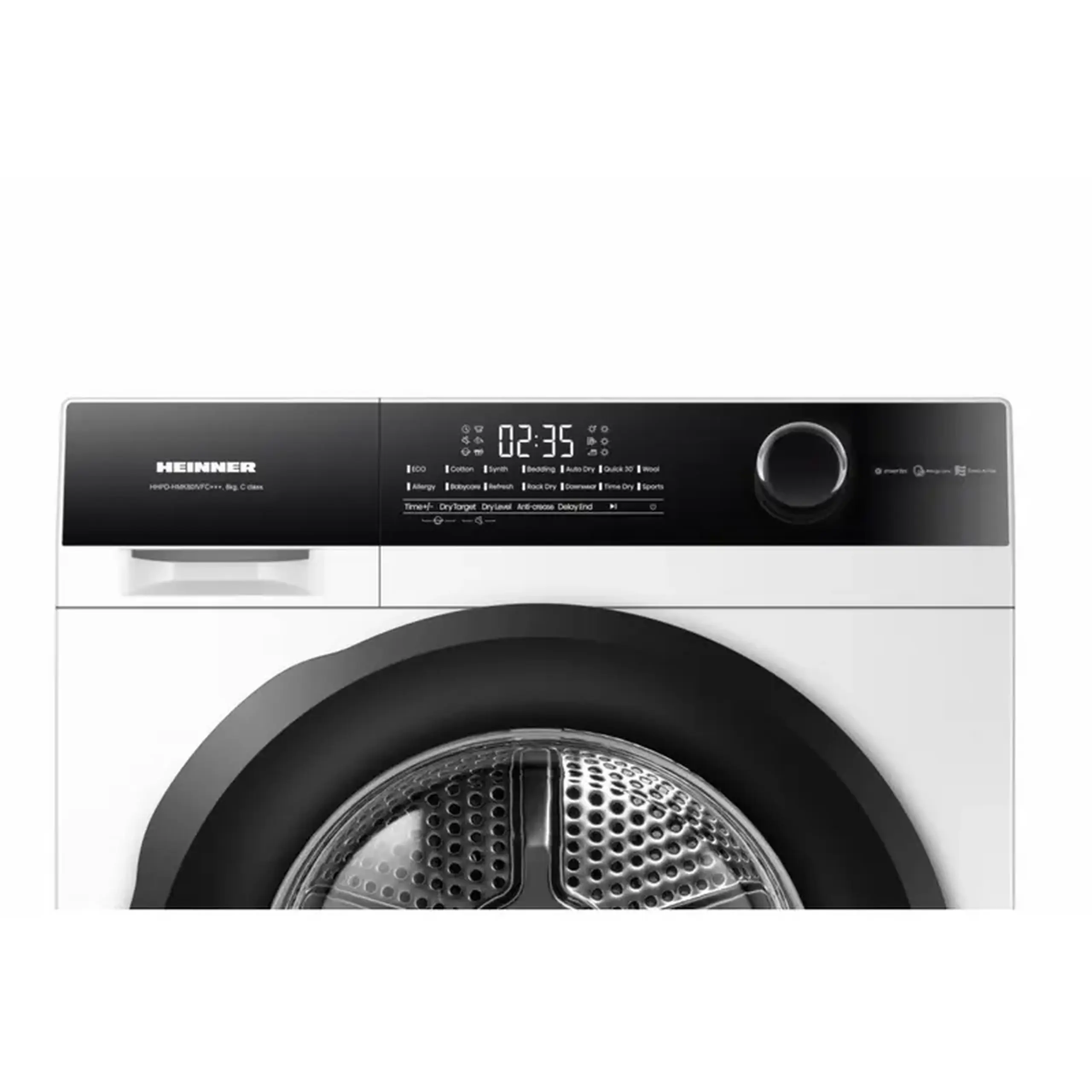 Uscător de rufe Heinner HHPD-HMK80IVFC+++, 8kg, Alb
