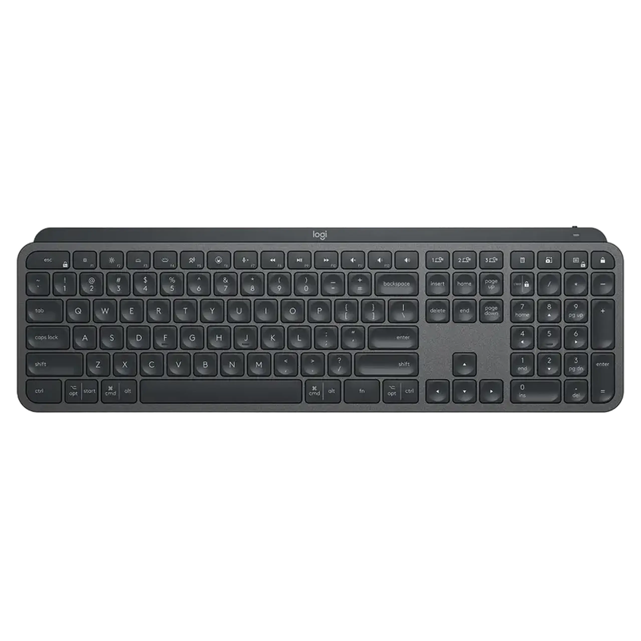 Tastatură Logitech MX Keys for Business, Fără fir, Grafit