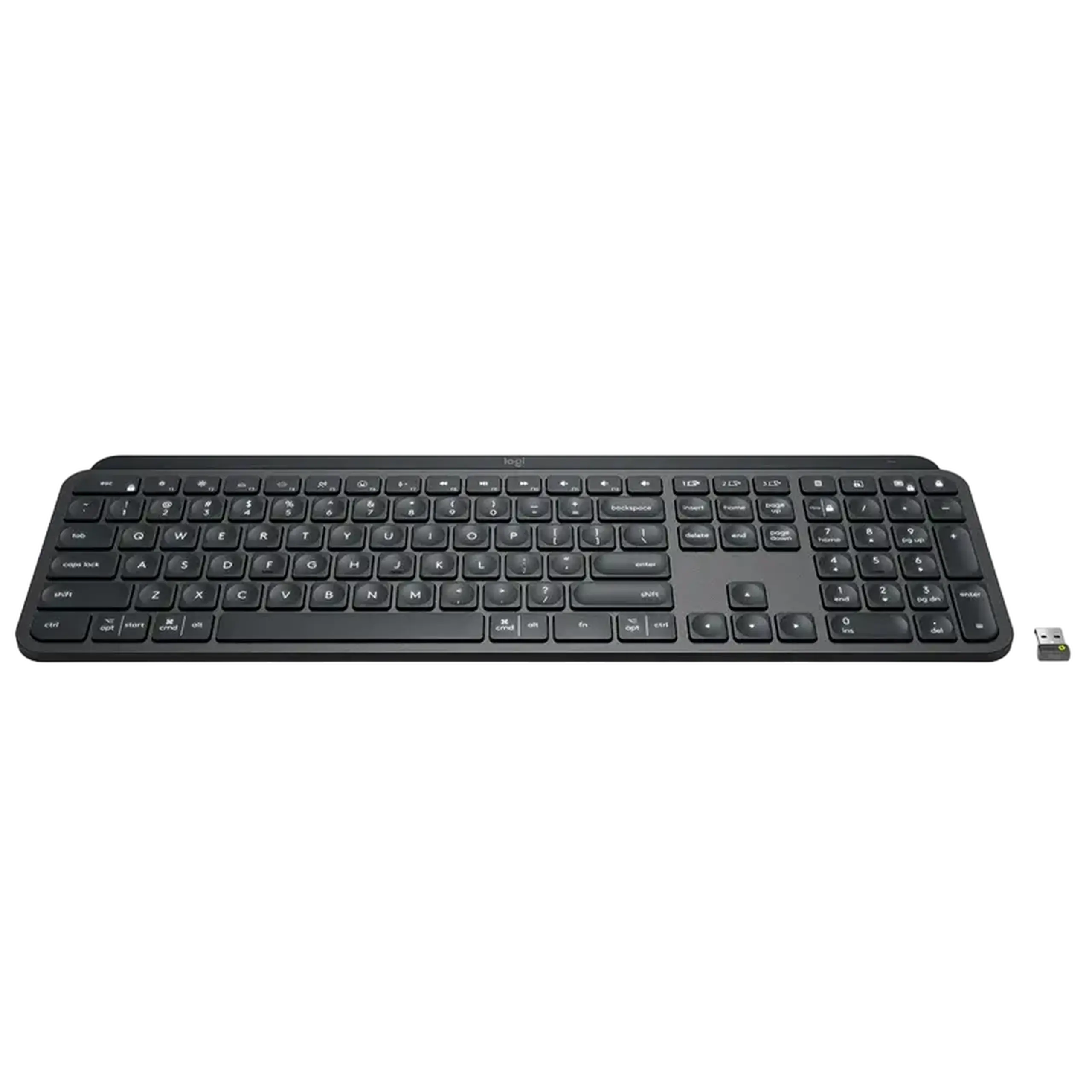 Tastatură Logitech MX Keys for Business, Fără fir, Grafit