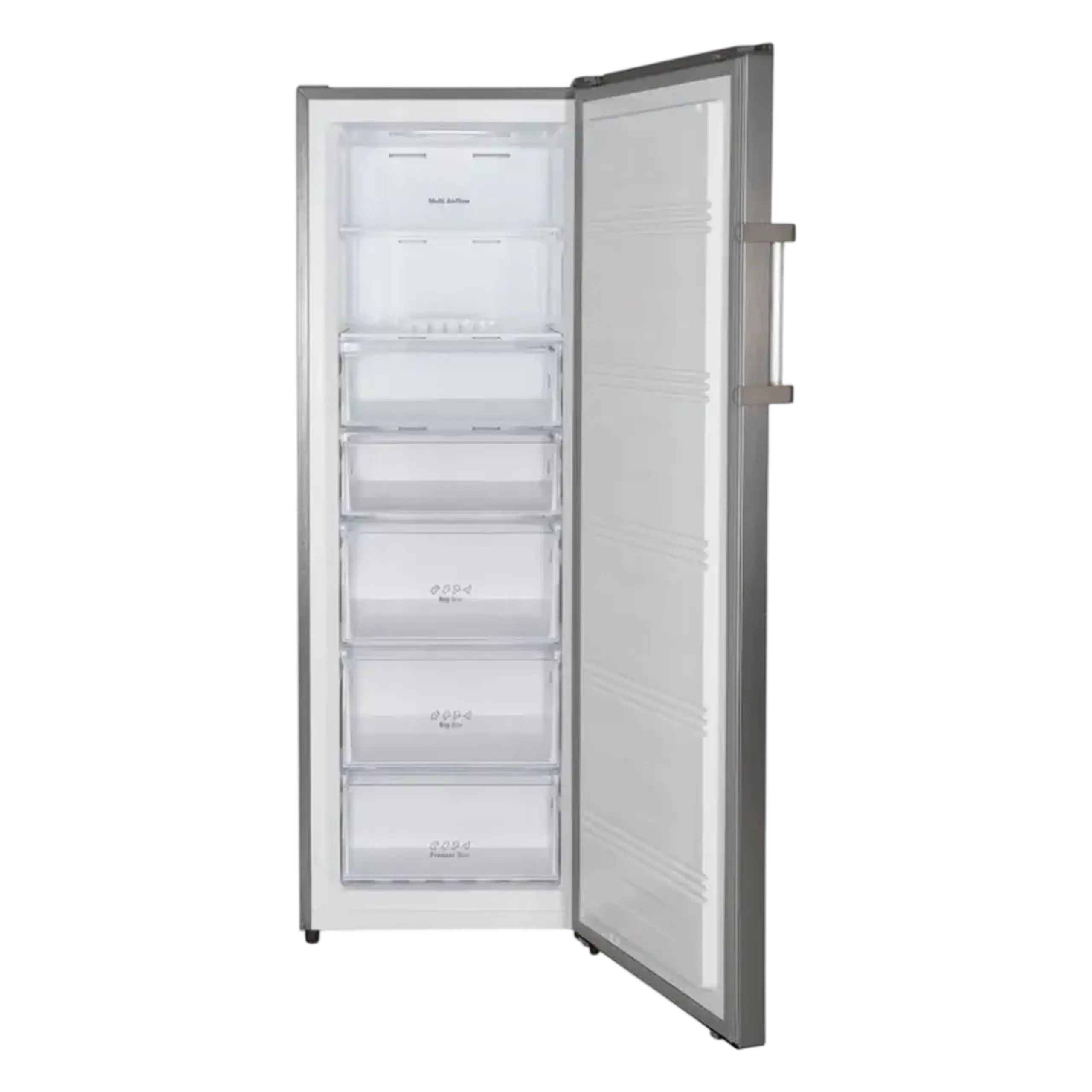 Congelator Heinner HFF-HS240NFXE++, Oțel inoxidabil