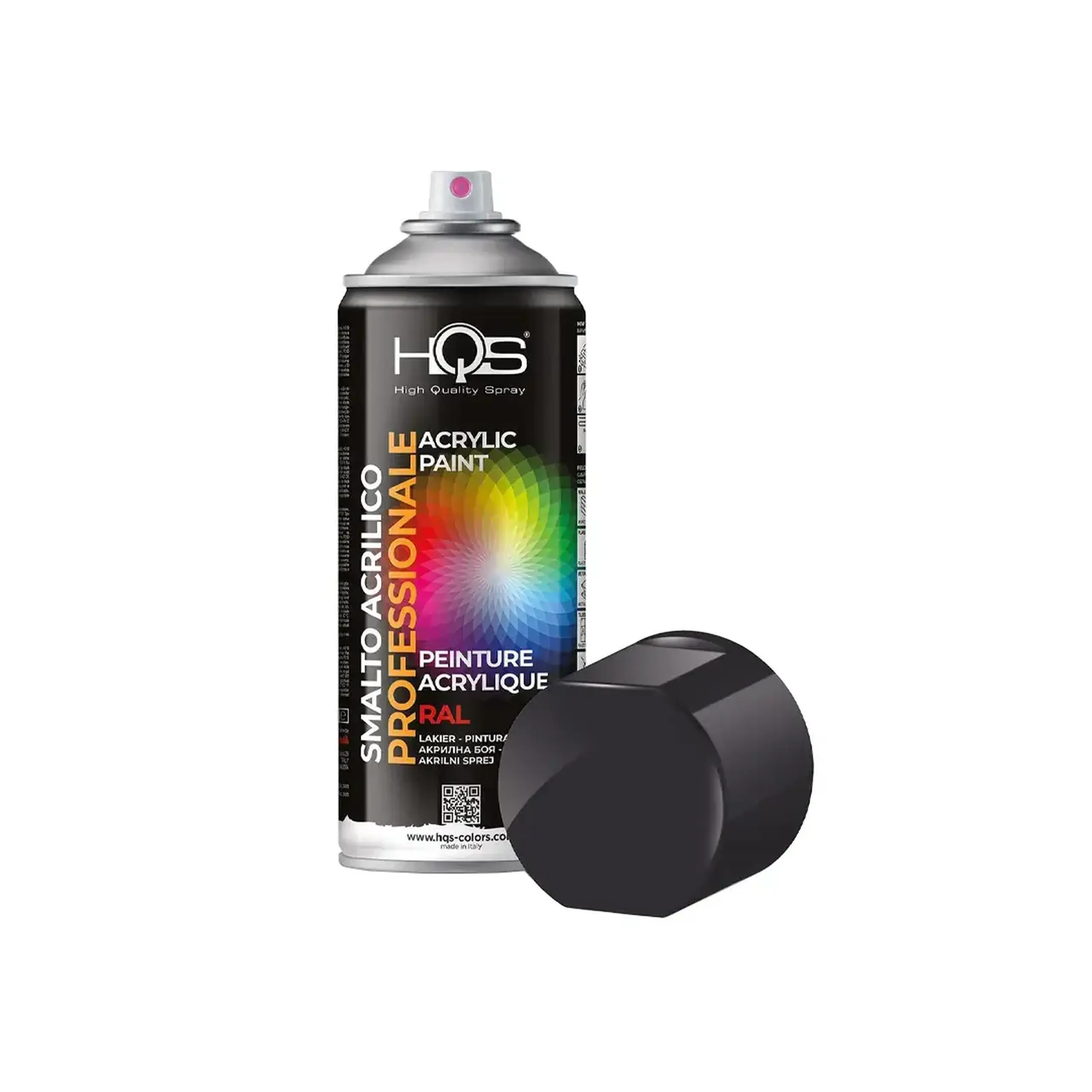 Vopsea spray acrilică Gri-maro mat 400 ml HQS