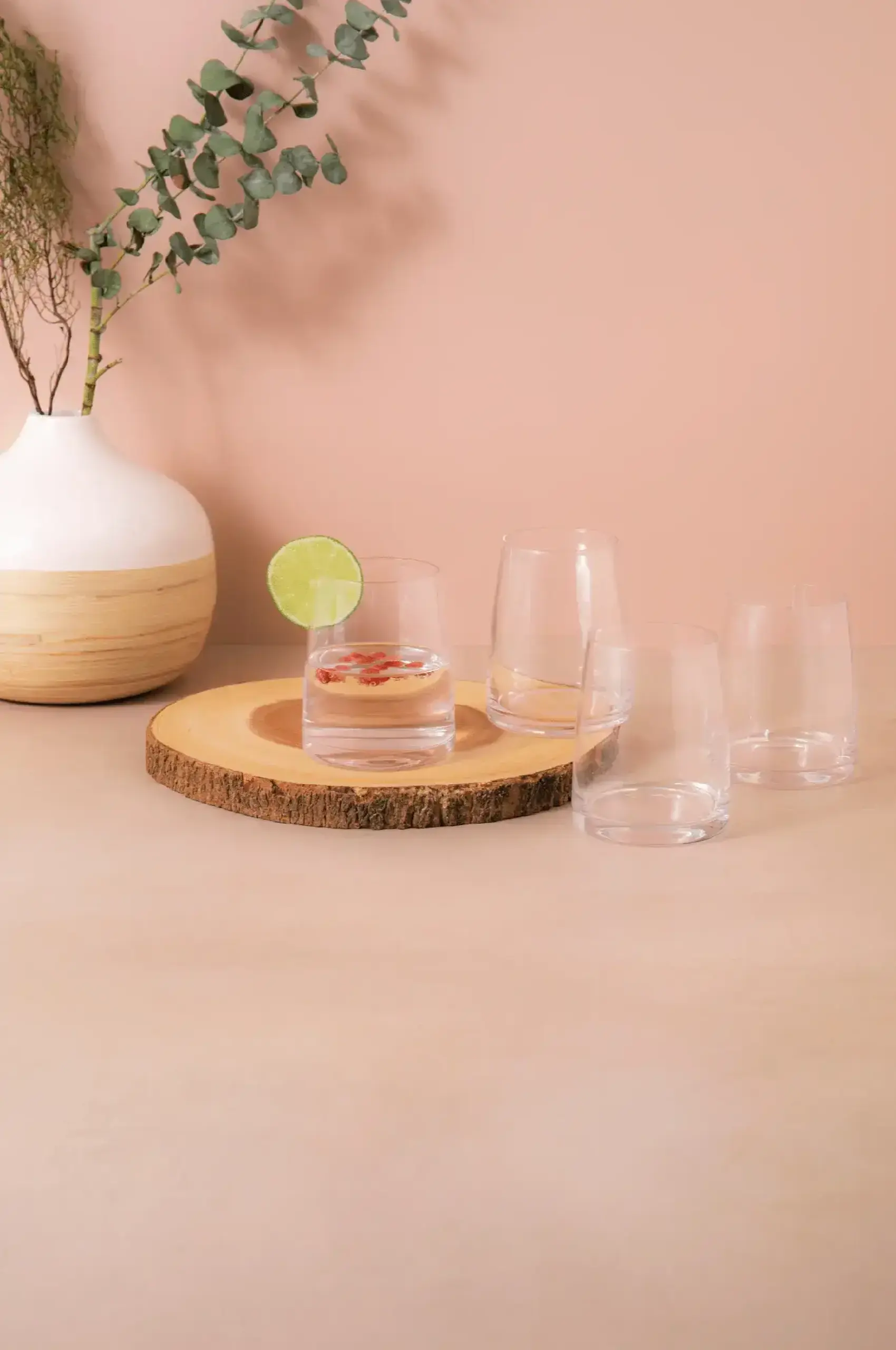 Set 4 pahare 350ml pentru vin Palermo