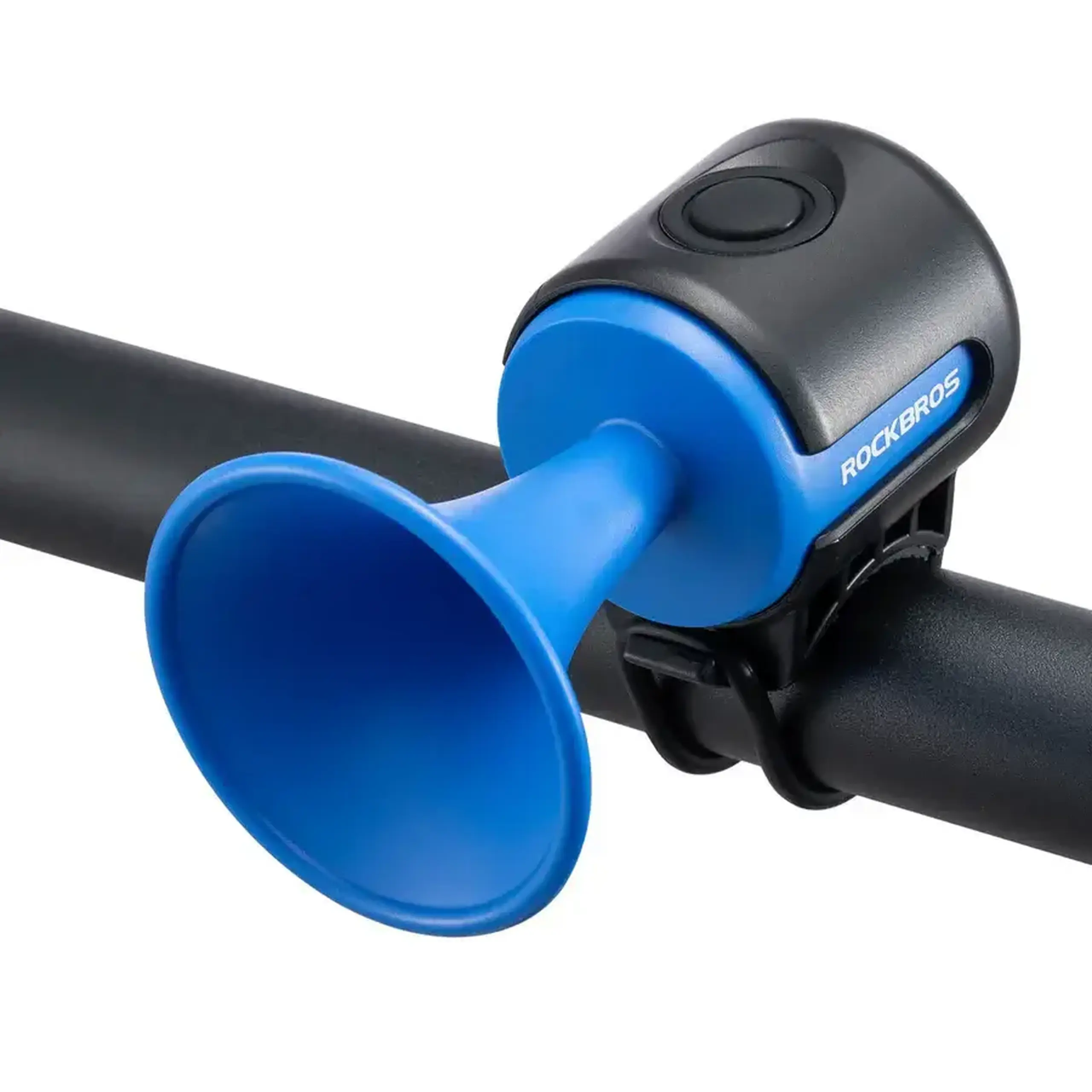 Sonerie pentru bicicleta ROCKBROS, tip claxon, albastru – 34210002002