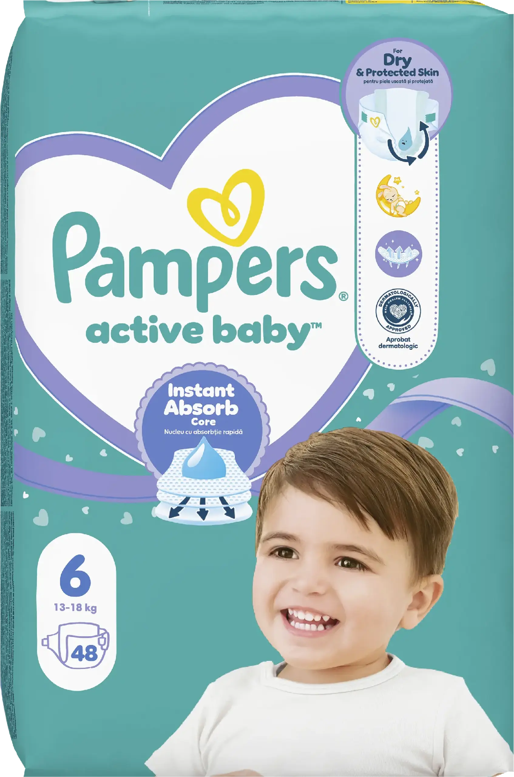 PAMPERS JUMBO MINUS EXTRA LARGE 48 (6)