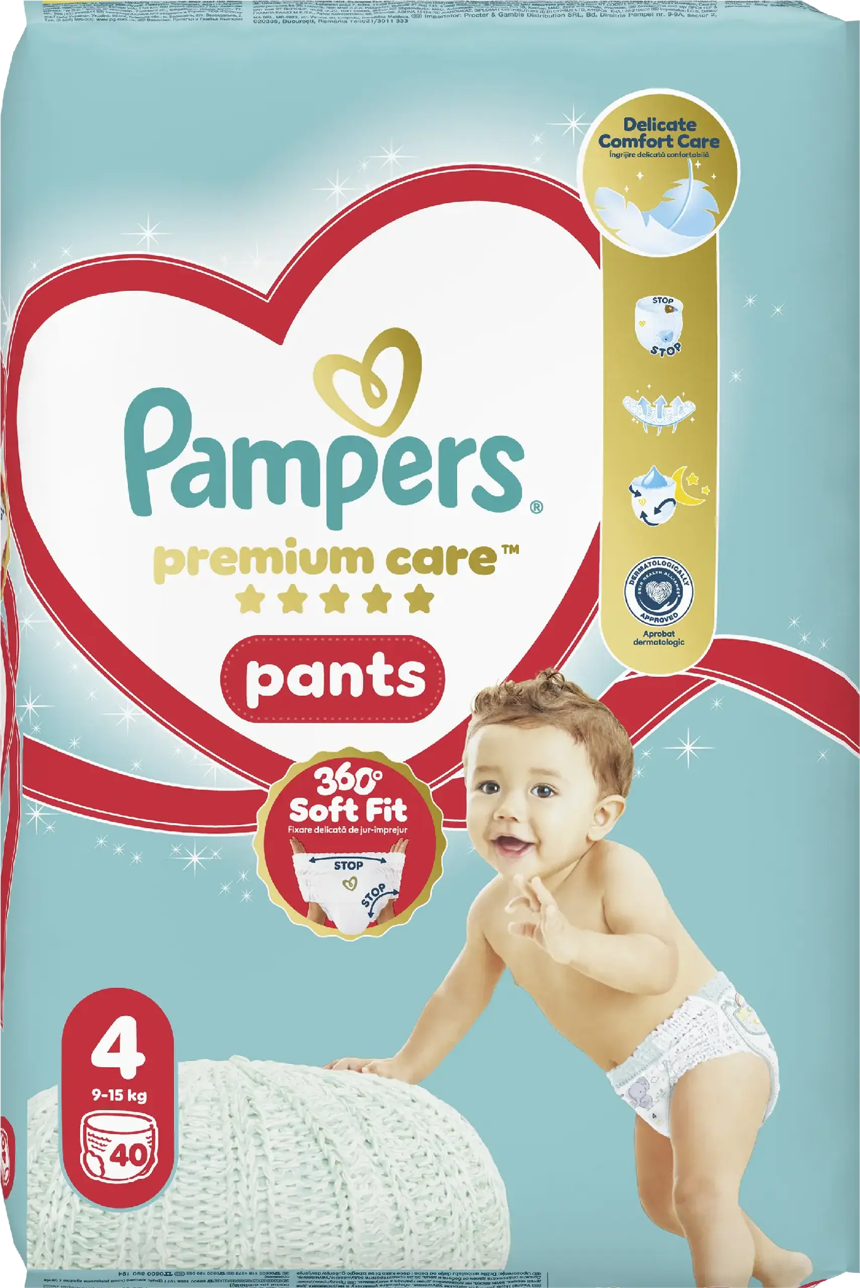 PAMPERS VP PANTS PREM CARE 40 (4)