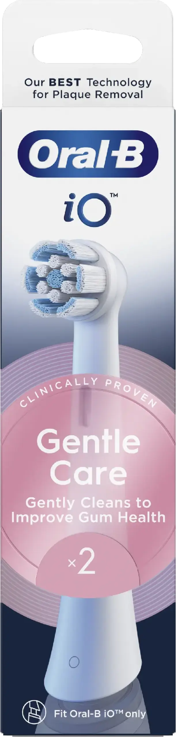 REZERVA OB iO GENTLE CARE WHITE 2BUC