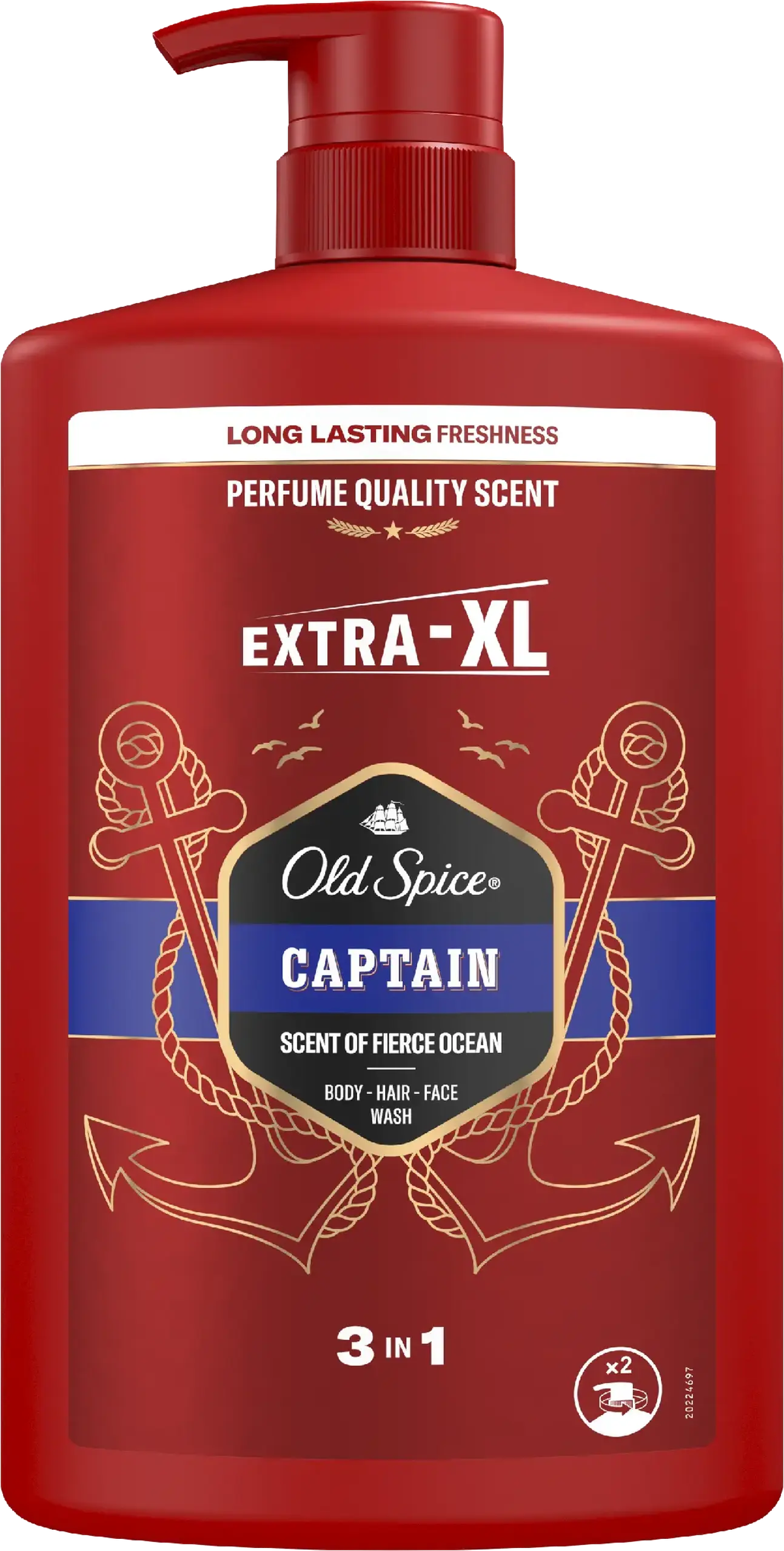 OLD SPICE SH GEL CAPTAIN 1000ML