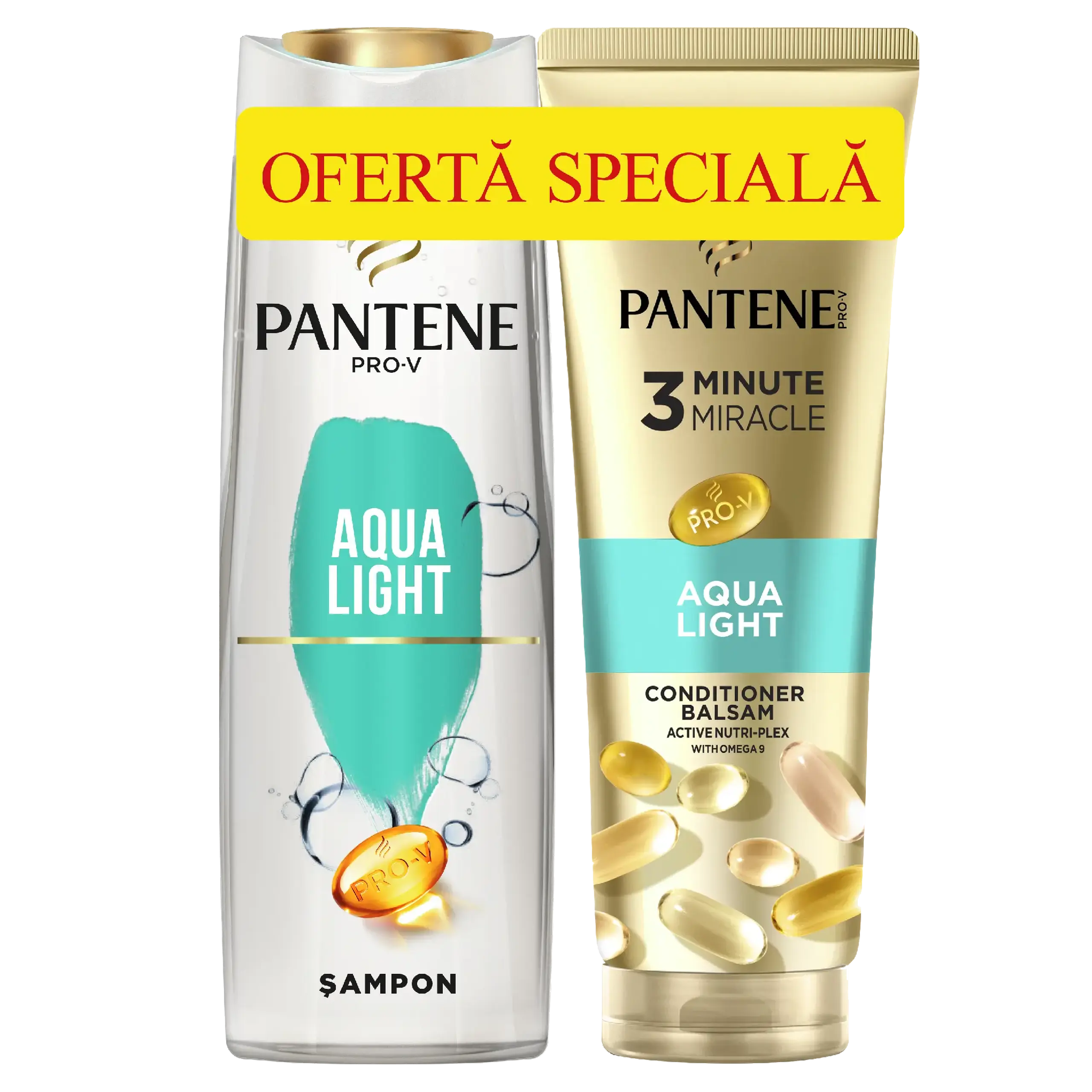 PANTENE AQUA LGHT 400ML+3 MM OFERTA SP