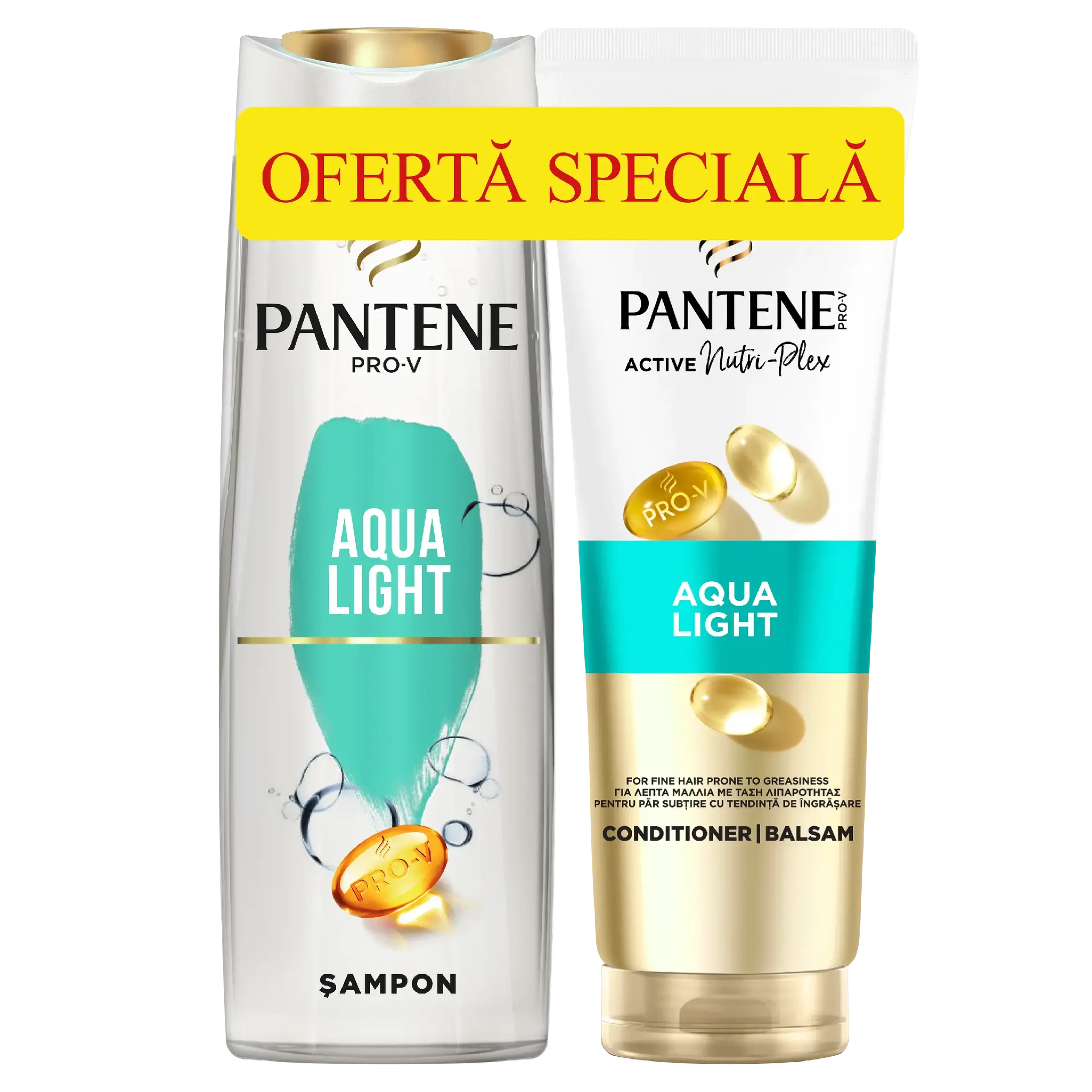 PANTENE AQUA LGHT 400ML+COND OFERTA SP