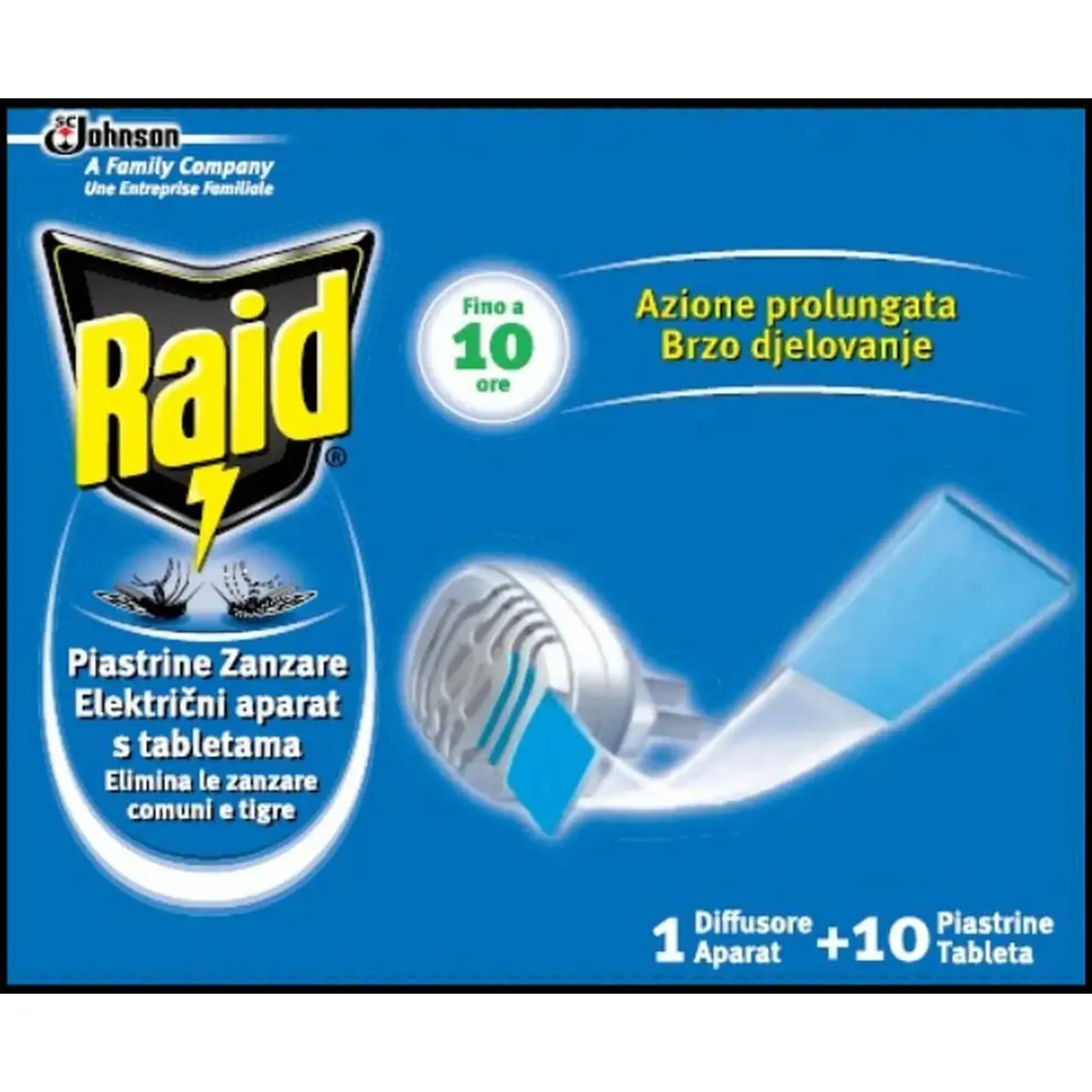 RAID APARAT CU PASTILE LAMINATE 10BUC