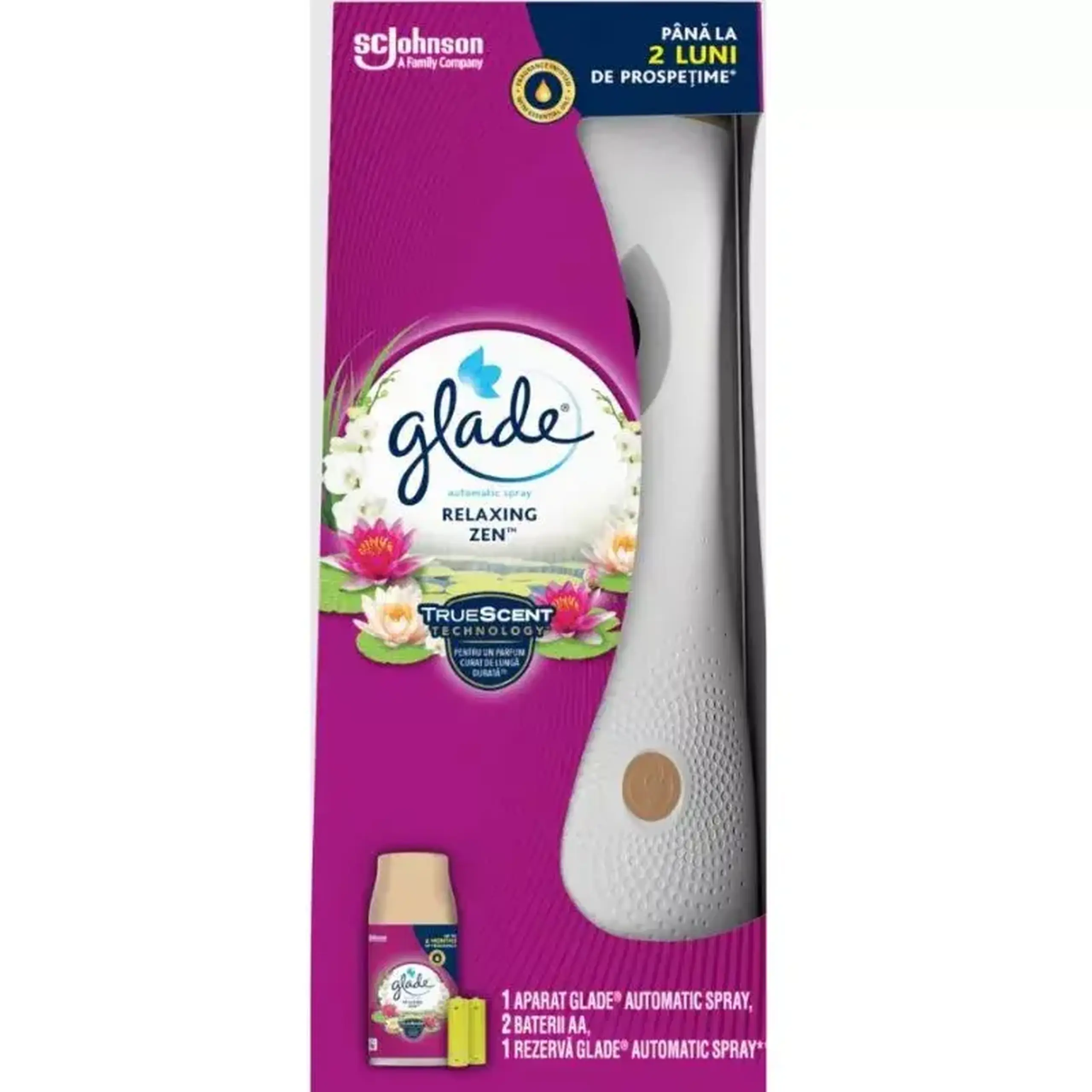 GLADE AUTO SPR REF RELAX ZEN 269ML