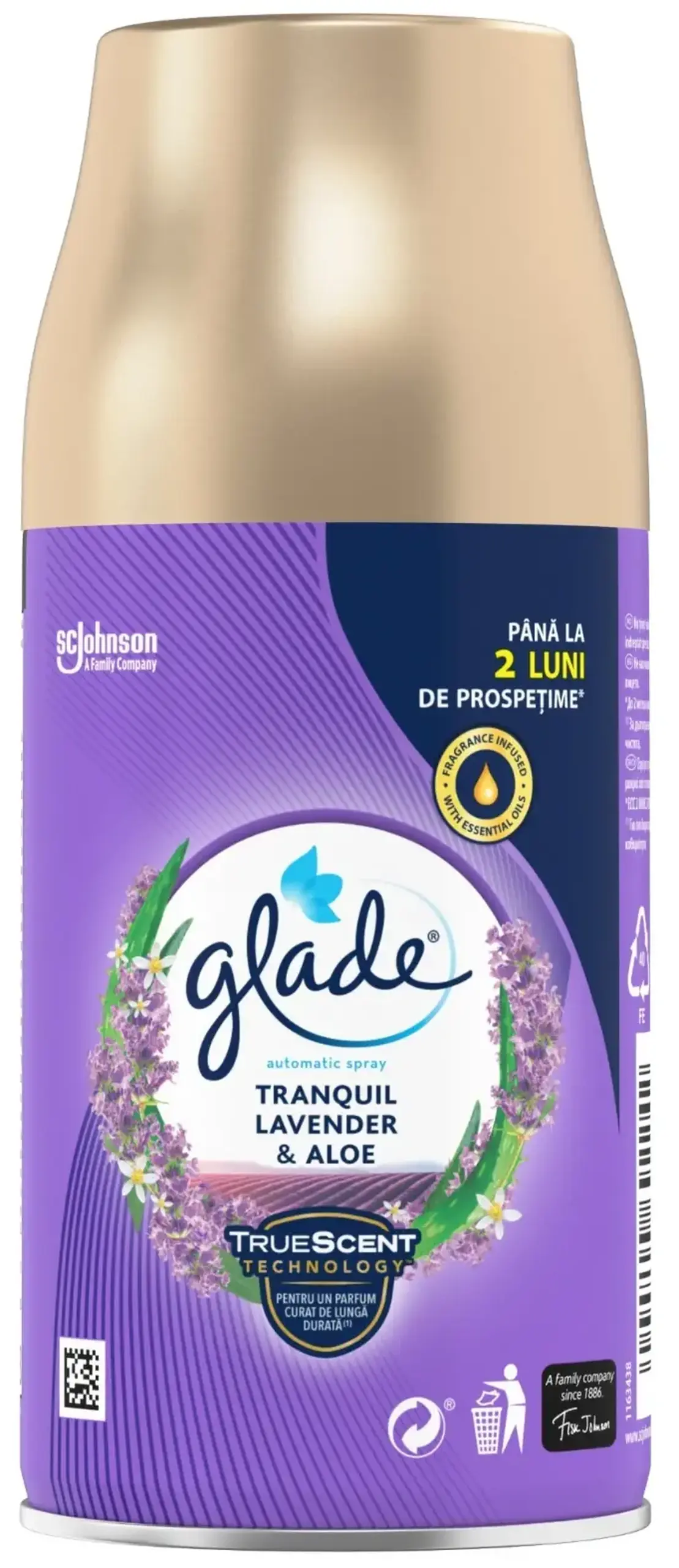 GLADE AUTO SPR REF LAVENDER 269ML
