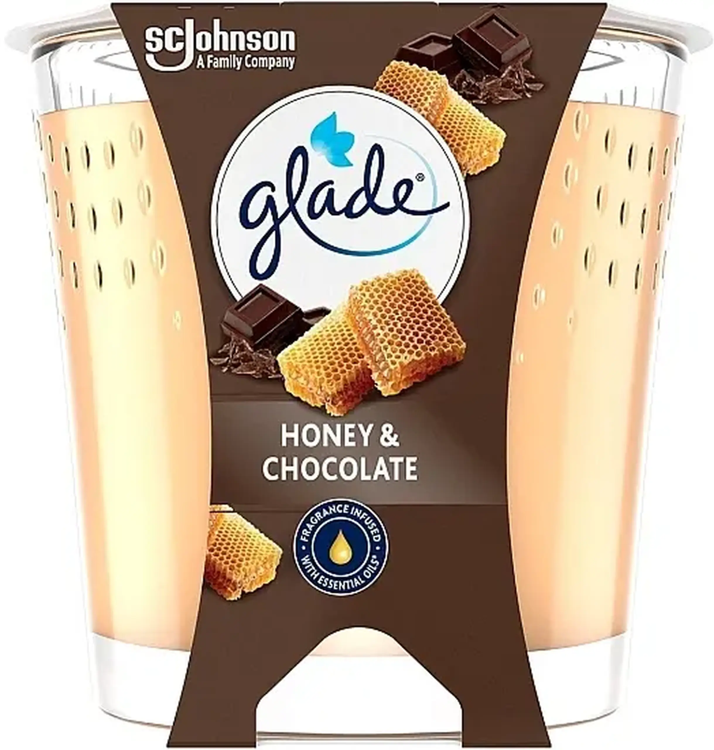 GLADE LUMANARE HONEY&CHOC 112G