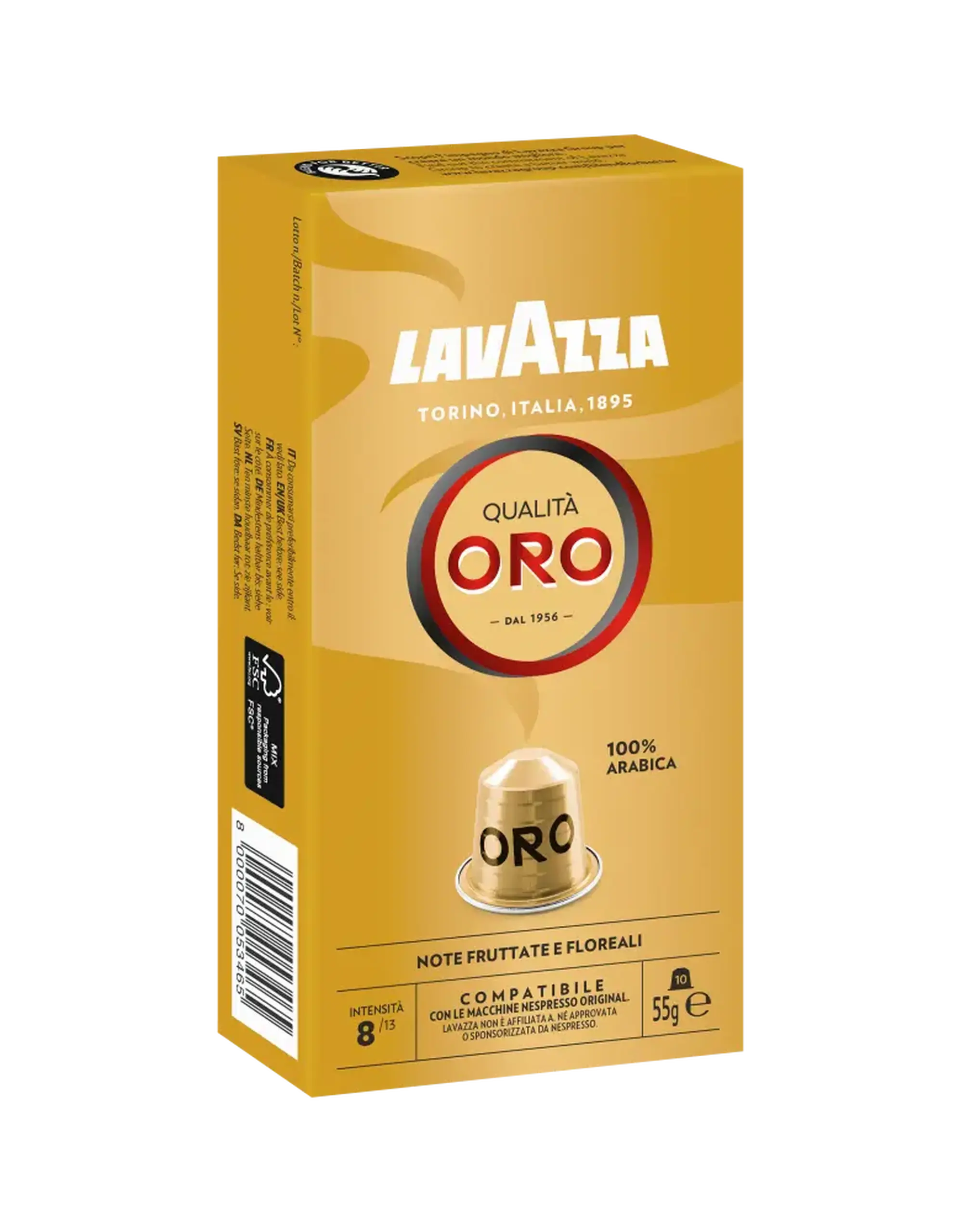 LAVAZZA 10 CAPSULE QUALITA ORO NESPRESSO