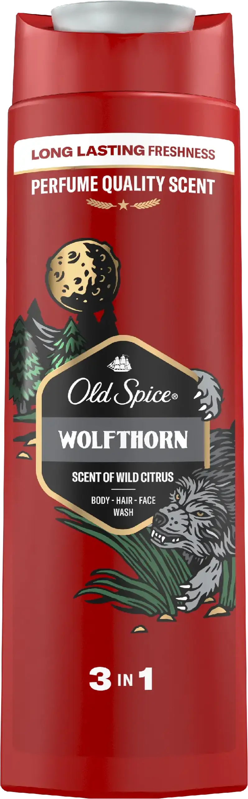 OLD SPICE SH GEL WOLFTHORN 400ML