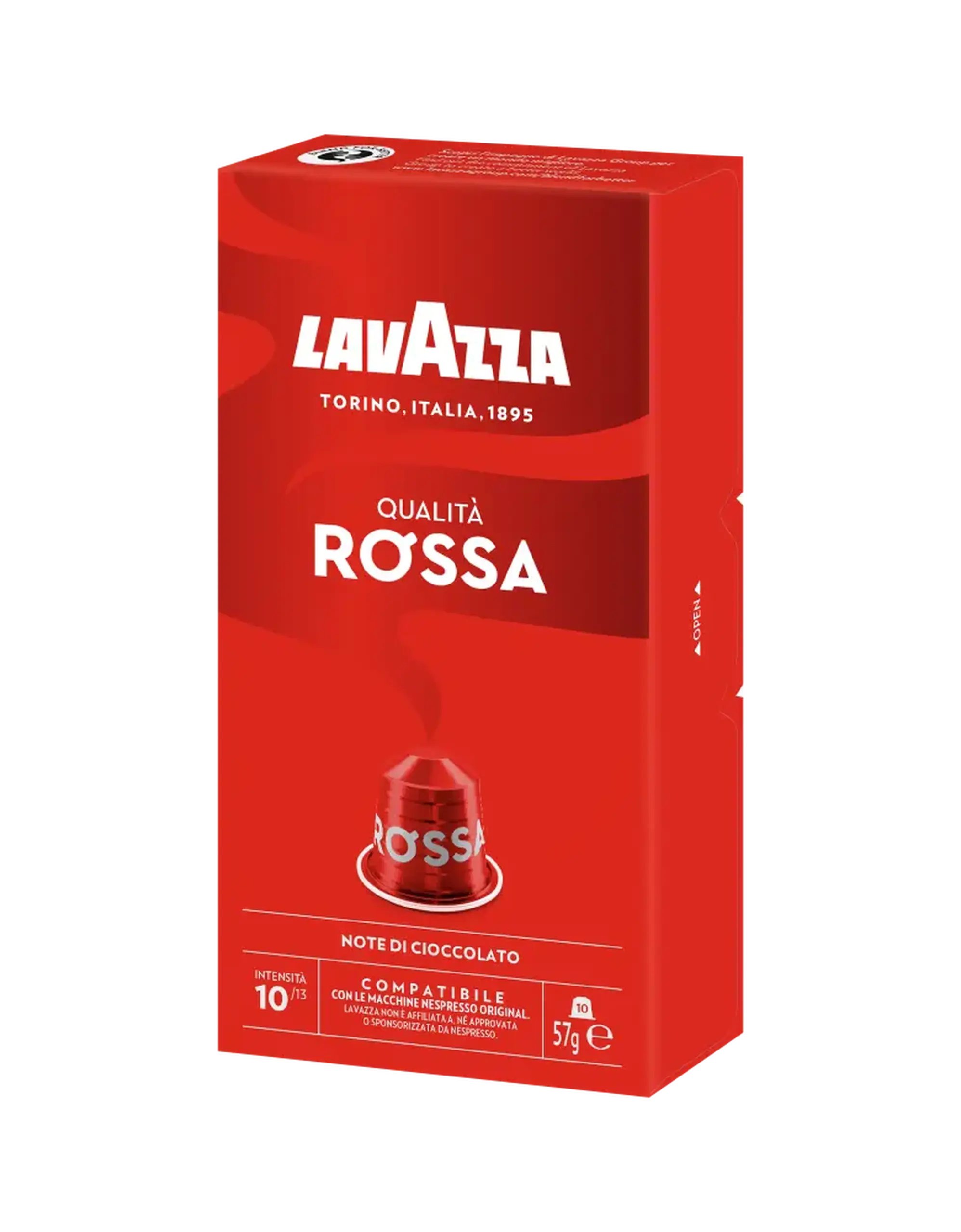 LAVAZZA 10 CAPSULE QUALITA ROSSA NESPRESSO