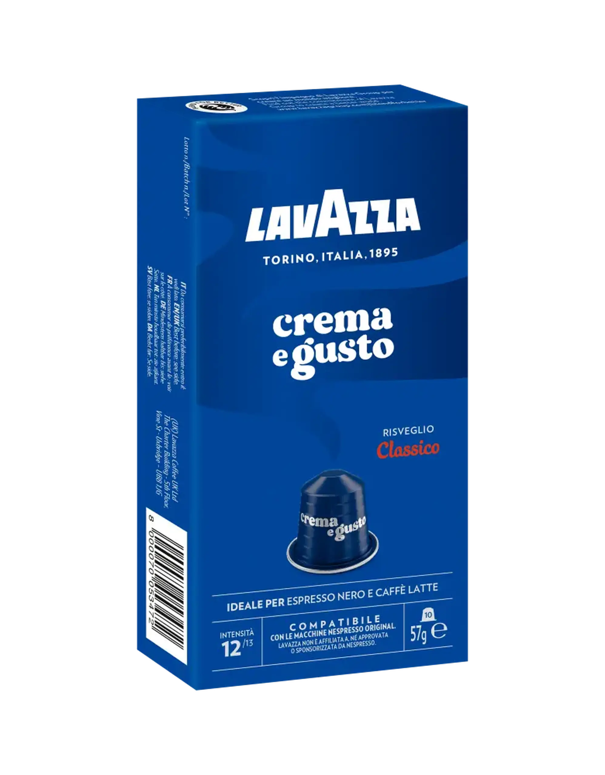 LAVAZZA 10 CAPSULE CREMA E GUSTO NESPRESSO