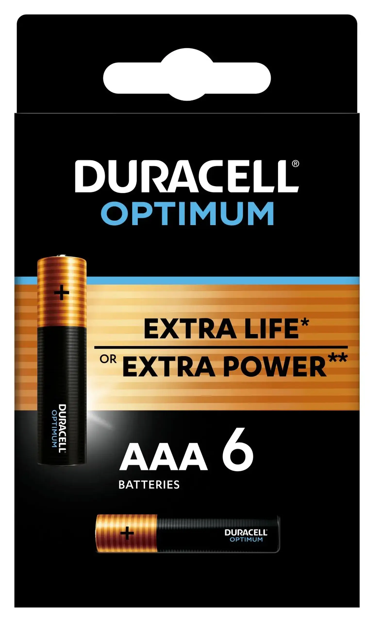 DURACELL OPTIMUM AAA K6 SPECIAL PACK