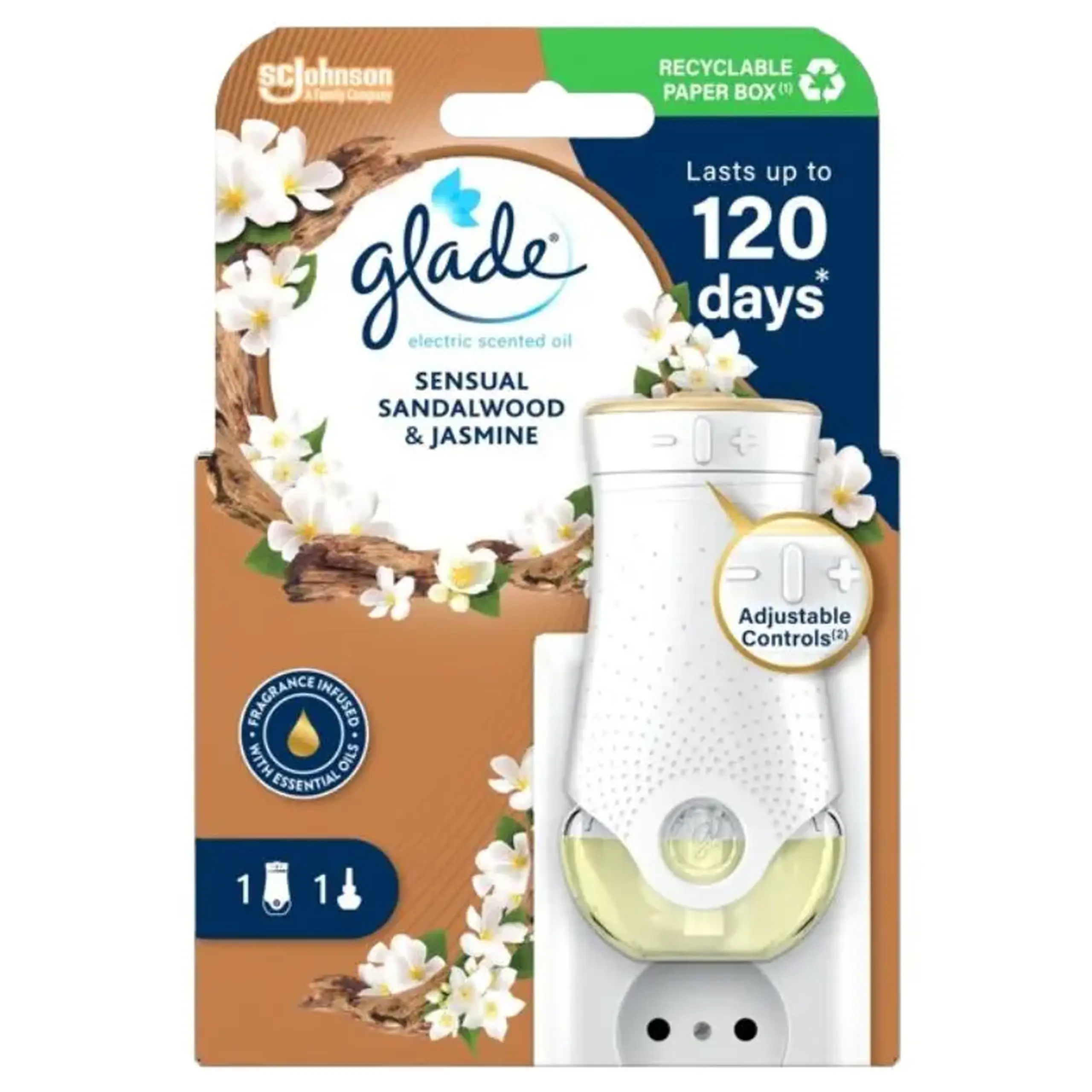 GLADE REF. AP. ELECTRIC SANDW&JASMIN 20ML