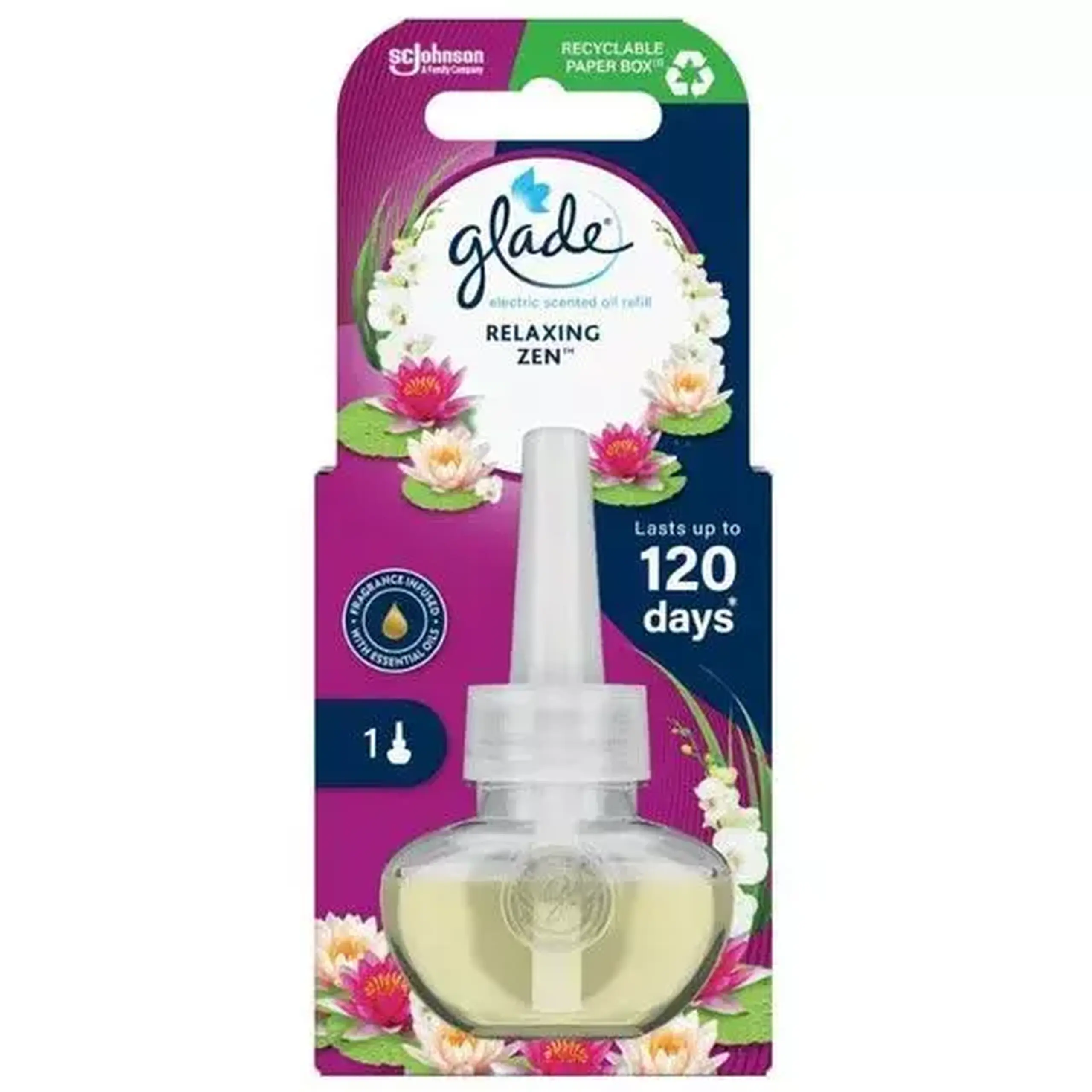 GLADE REF. AP. ELECTRIC RELAXING ZEN 20ML