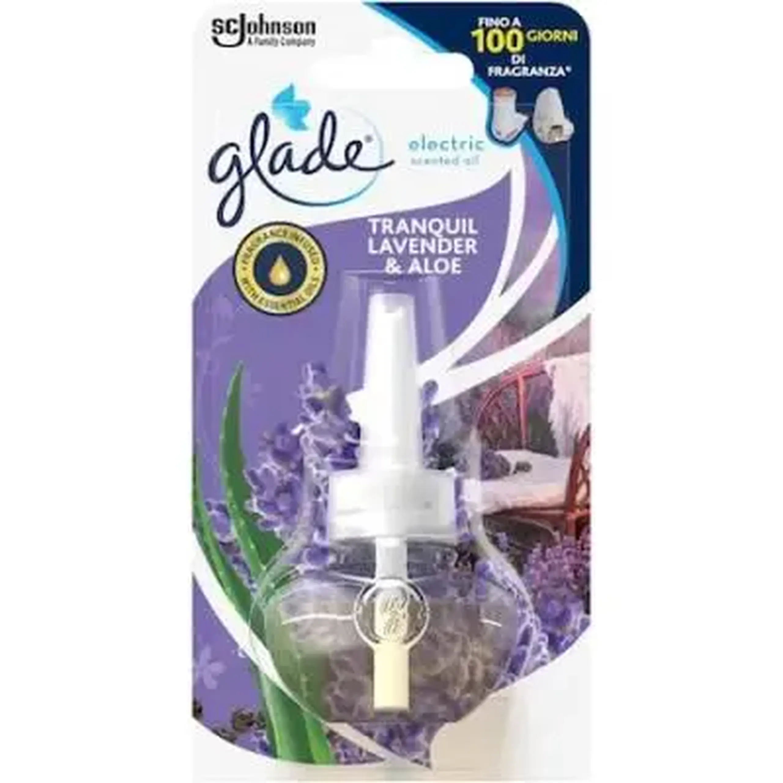 GLADE REF. AP. ELECTRIC LAVENDER 20ML