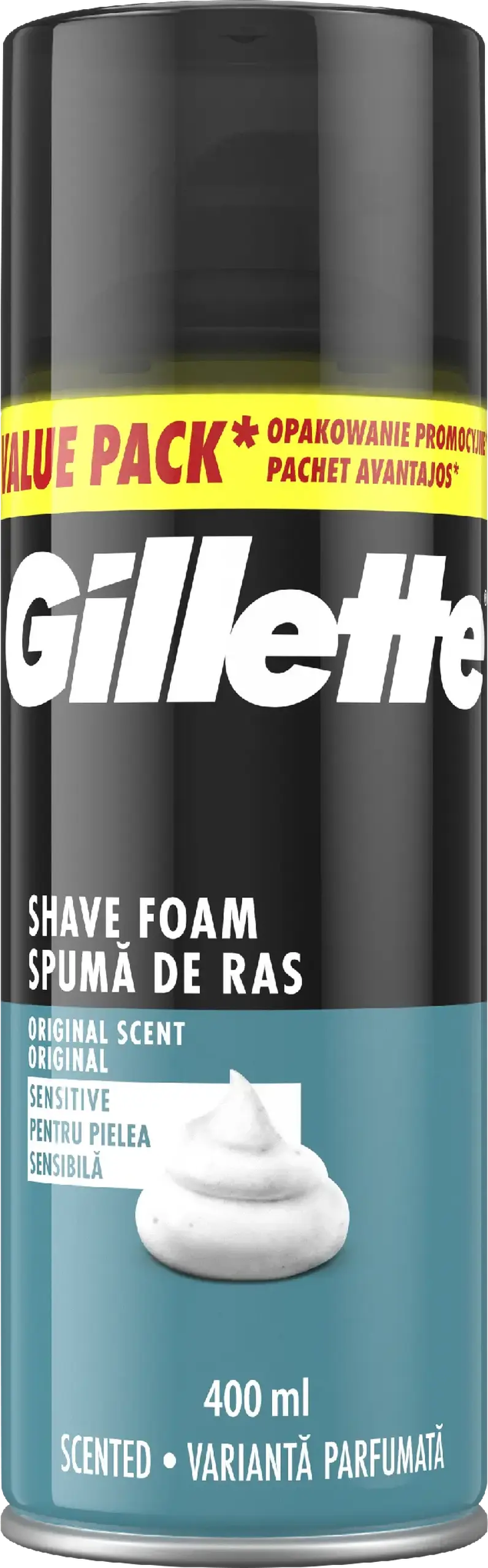 GILLETTE FOAM SENSITIVE 400ML