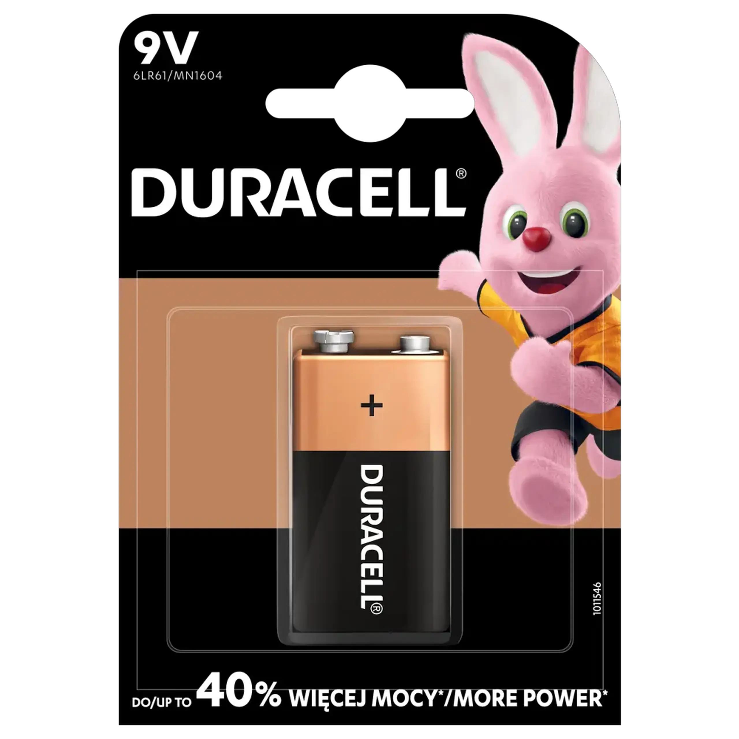 DURACELL 9V MN1604 K1