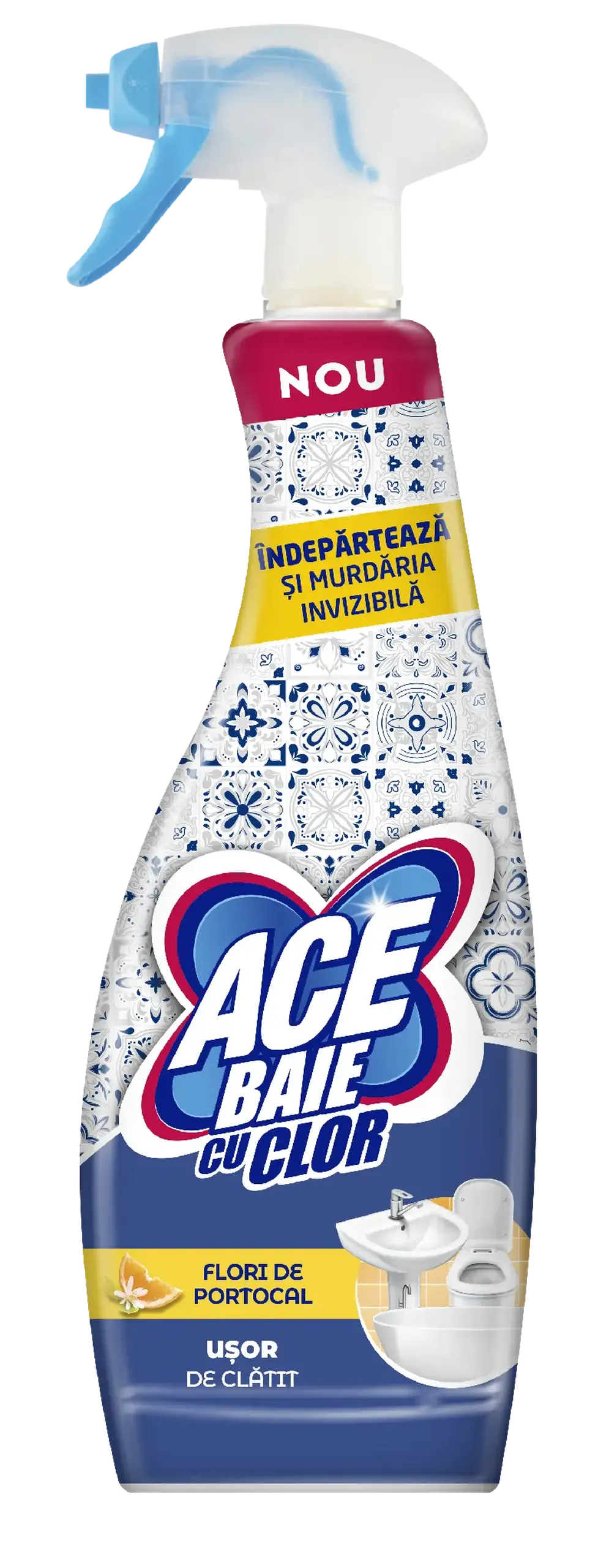 ACE ULTRA SPRAY CU SPUMA P/U BAIE 650ML