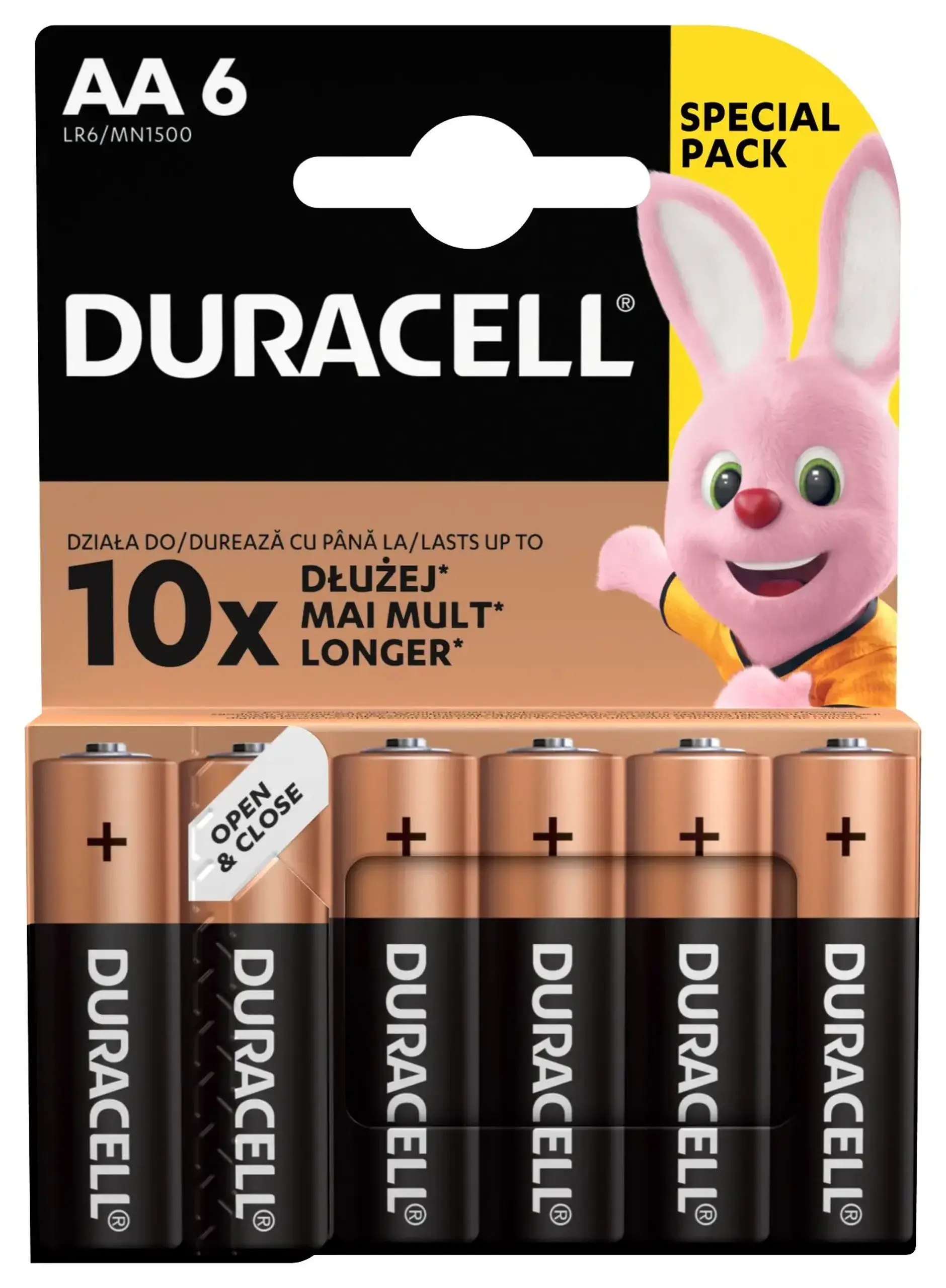 DURACELL AA K6 SPECIAL PACK