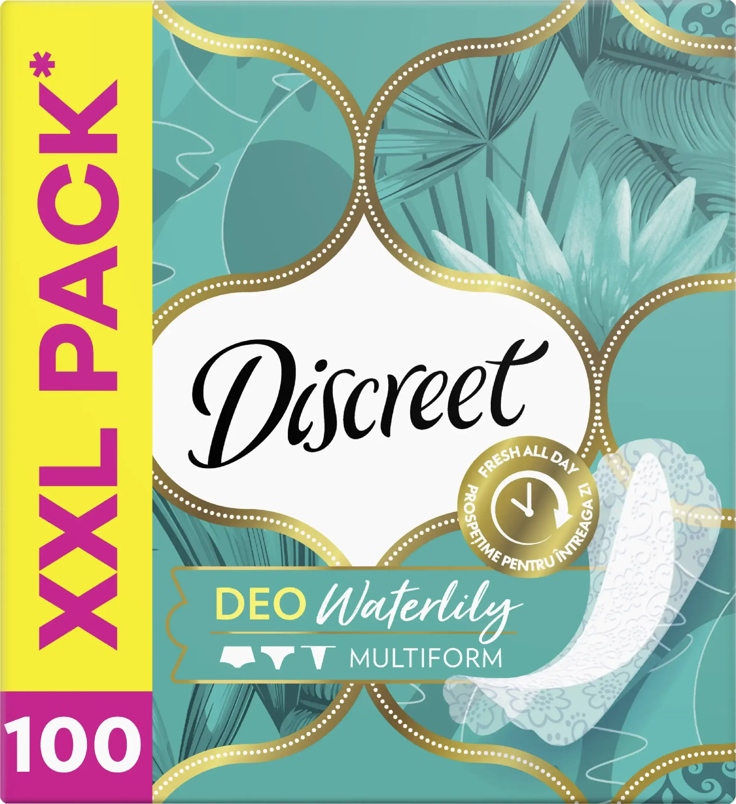 DISCREET DAILY DEO WATERLILY (100)