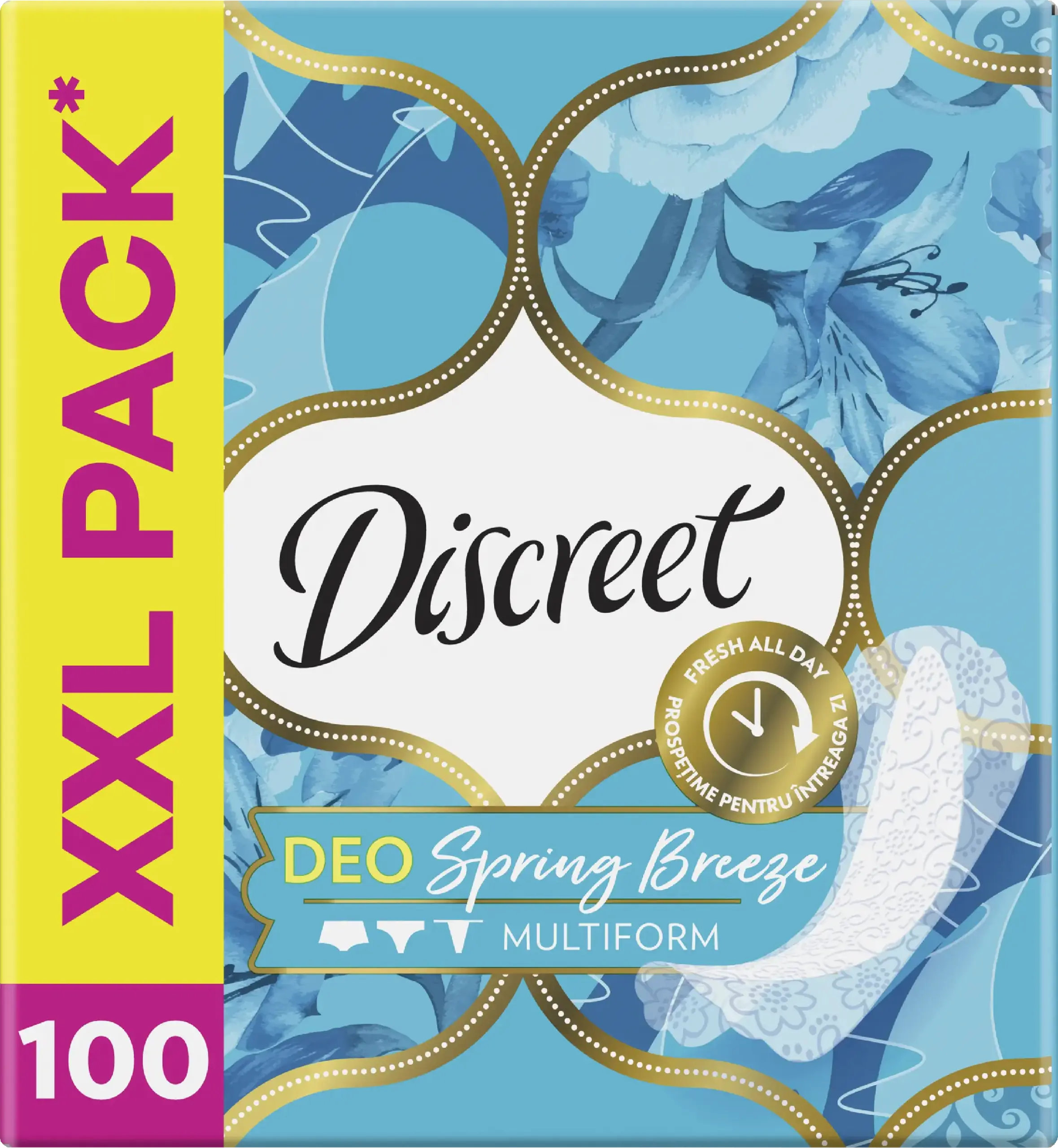 DISCREET DAILY DEO OCEAN BREEZ (100)