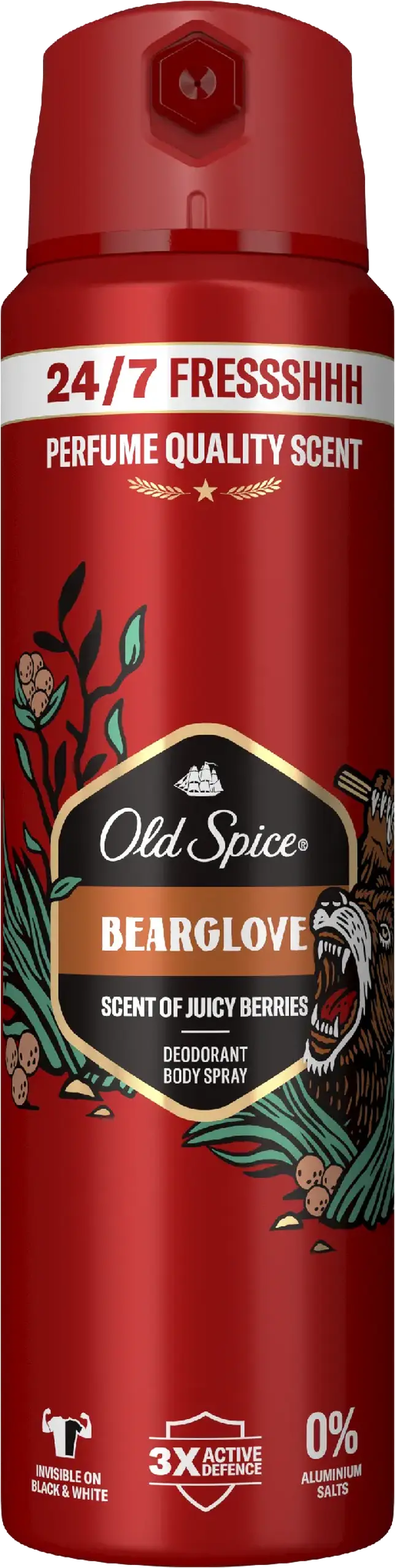 OLD SPICE DEO SPRAY BEARGLOVE 150ML