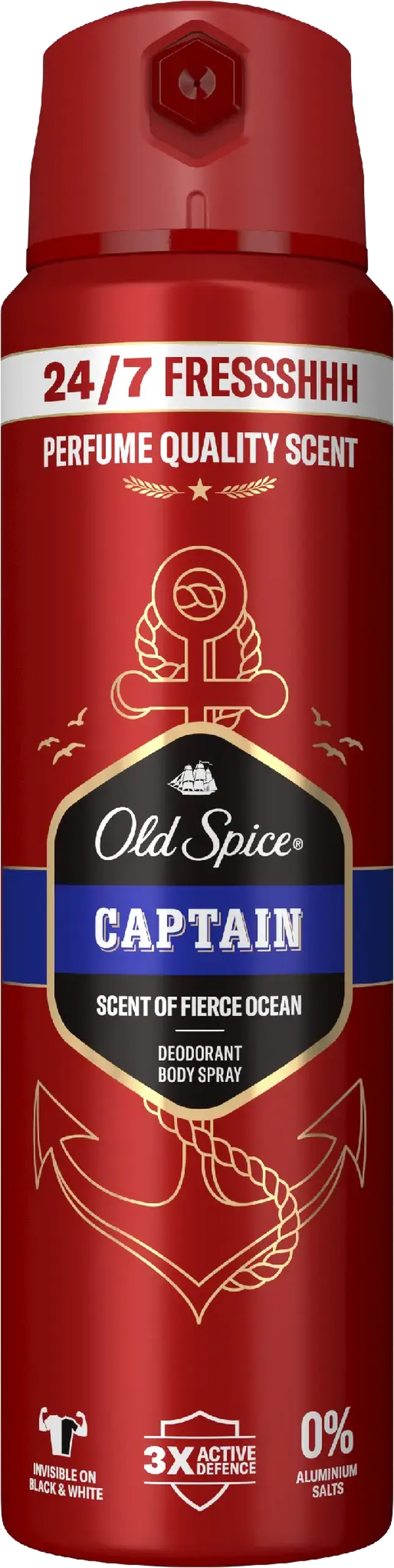 OLD SPICE DEO SPRAY CAPTAIN 150ML
