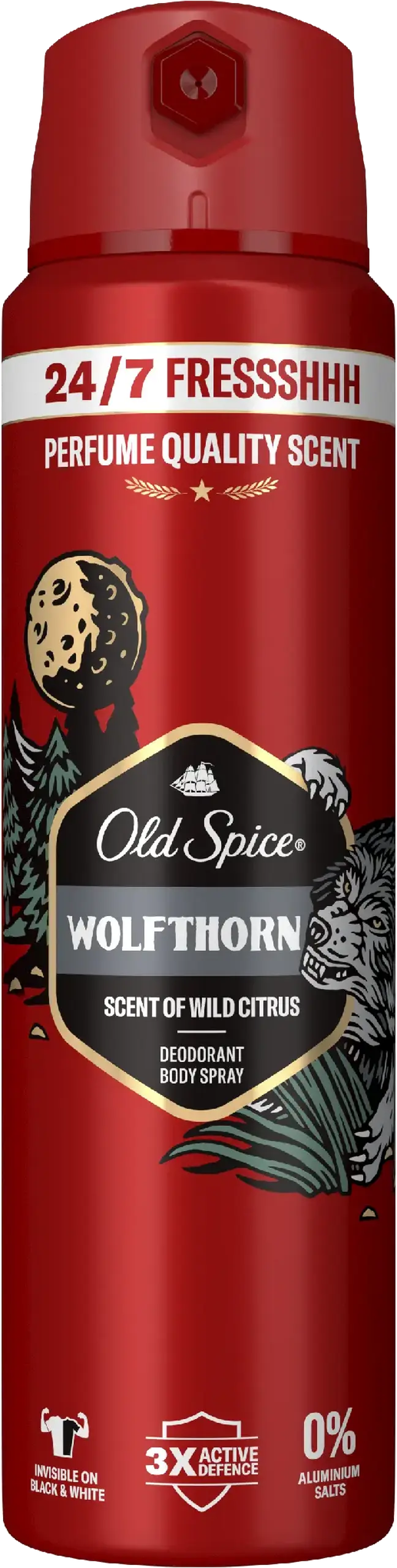 OLD SPICE DEO SPRAY WOLFTHORN 150ML