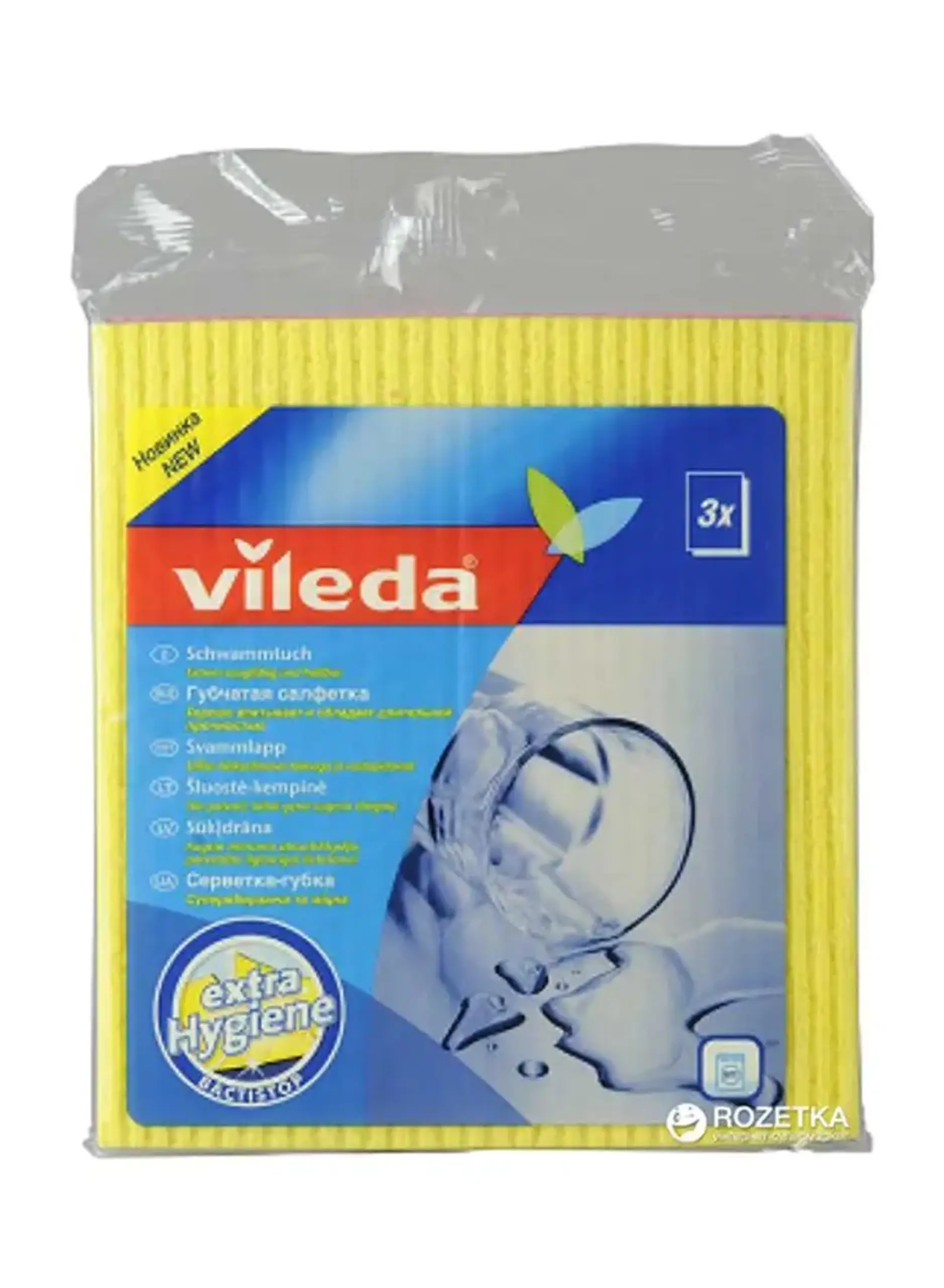 VILEDA LAVETA SPONGE CLOTH 3BUC