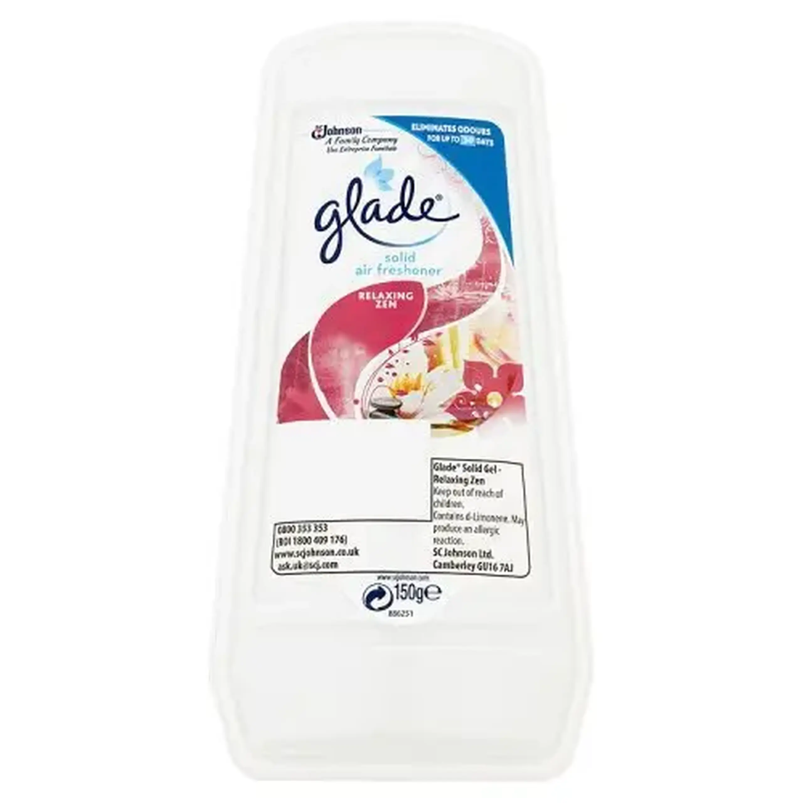 GLADE GEL SOLID RELAX ZEN 150G