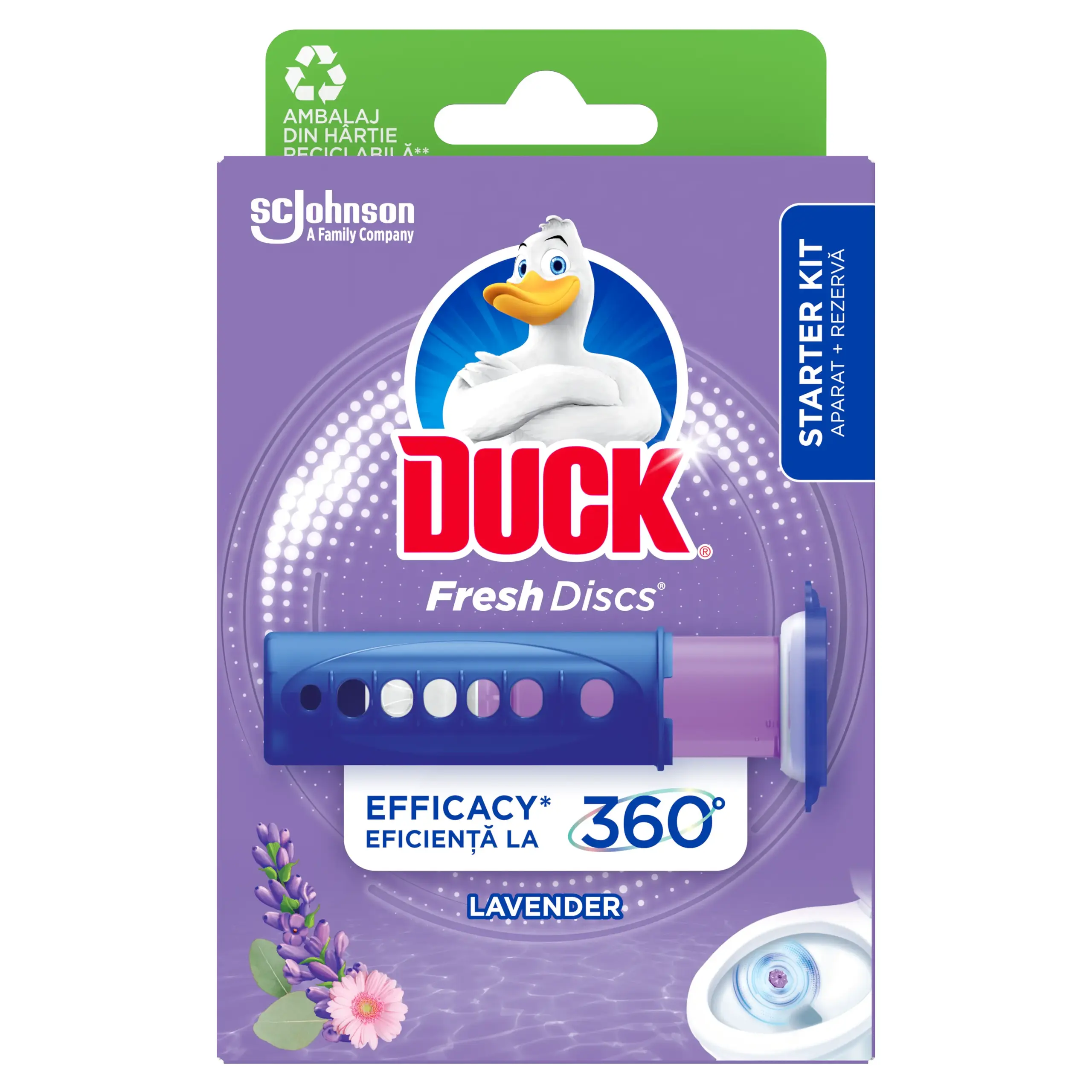DUCK FRESH DISC LAVENDER 36ML