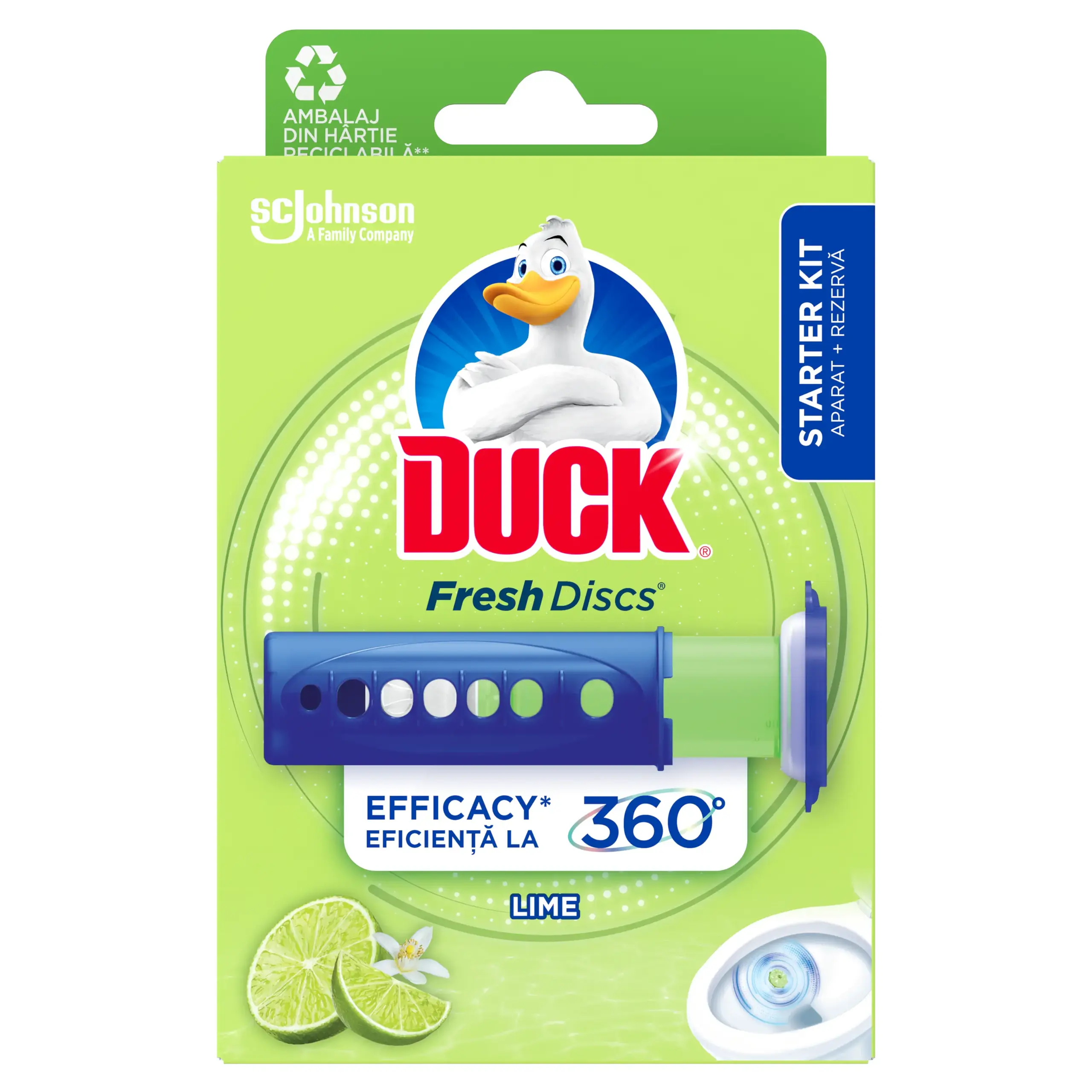 DUCK FRESH DISCS LIME 36ML