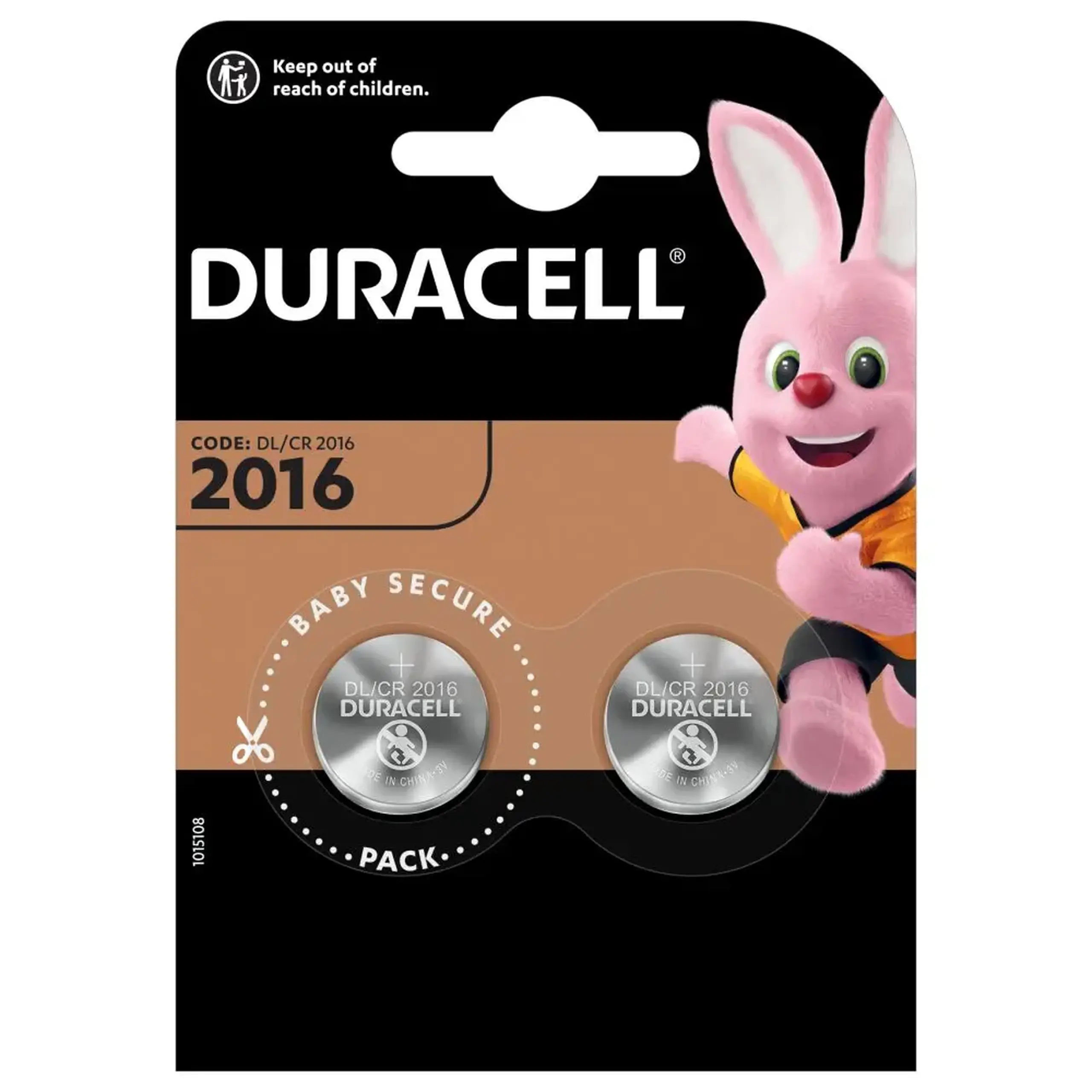 DURACELL LITHIUM 2X2016