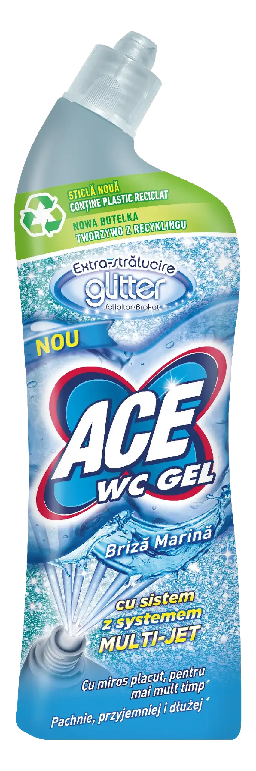 ACE WC GEL GLITTER MARINE 700ML