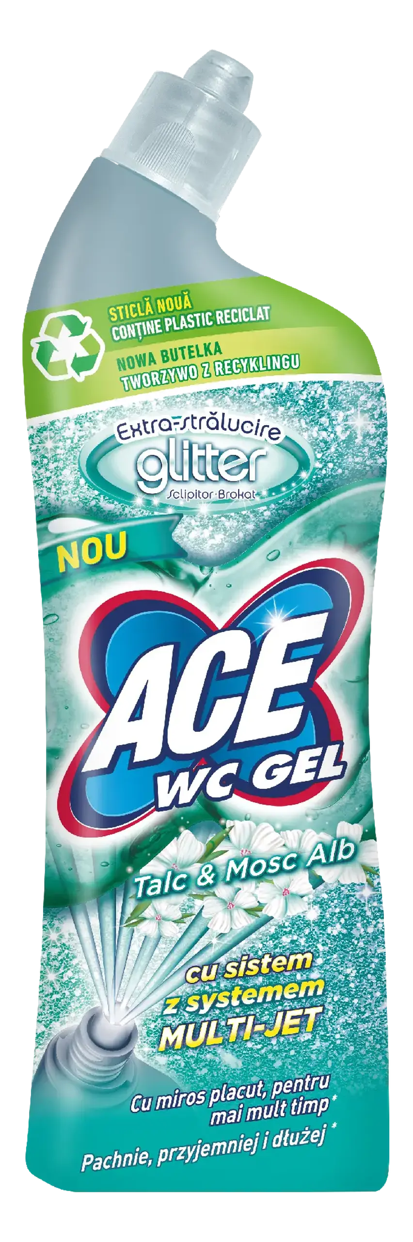 ACE WC GEL GLITTER TALCO 700ML