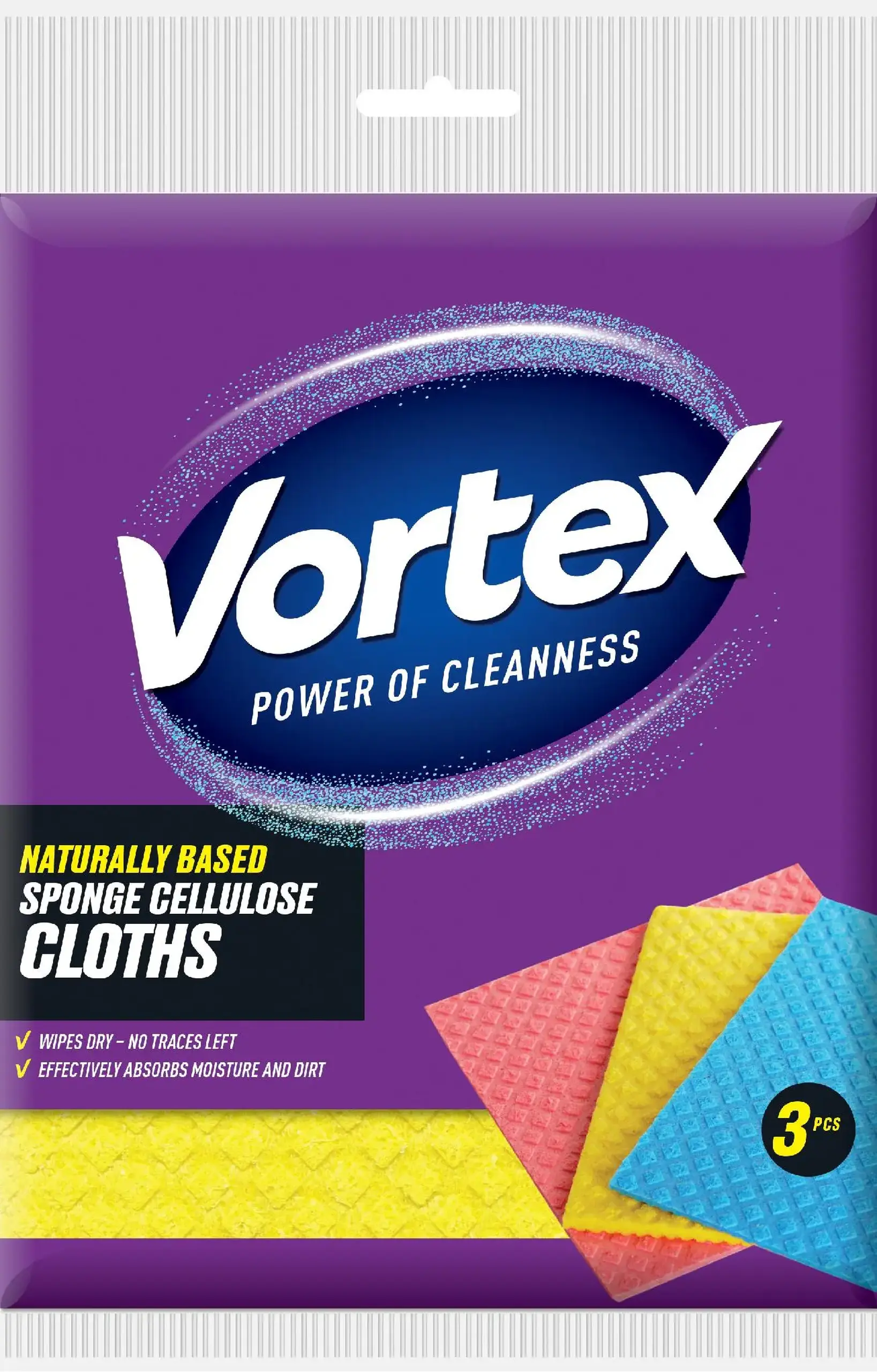 VORTEX LAVETE ABSORBANTE 3BUC
