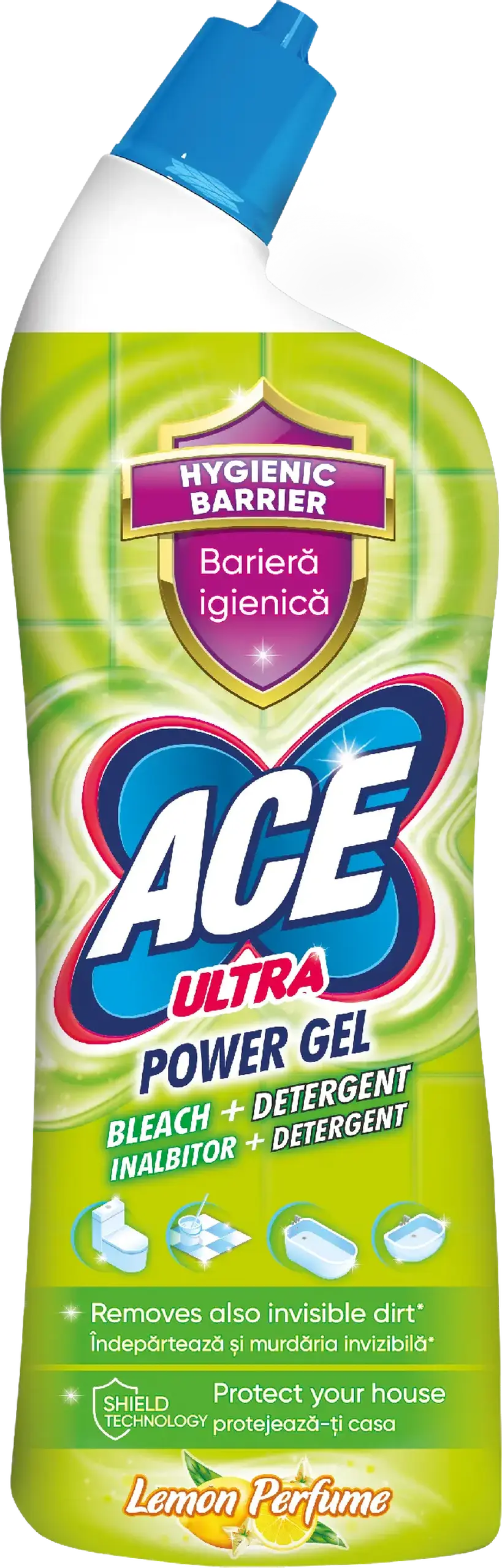 ACE ULTRA POWER GEL LEMON 750ML