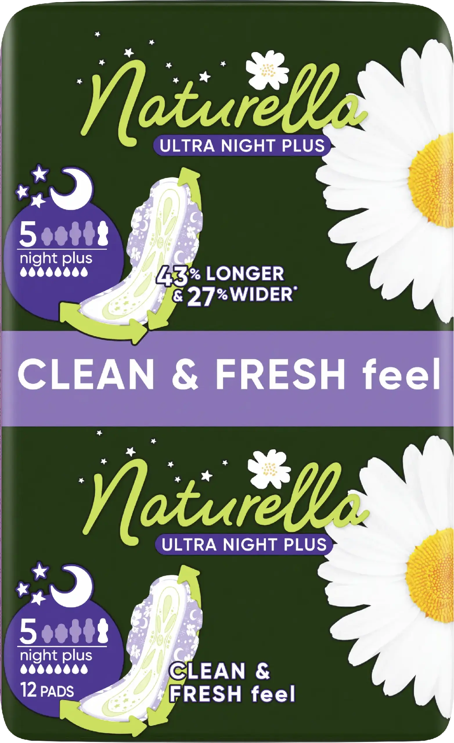 NATURELLA ULTRA DUO NIGHT PLUS (S5) 12BUC