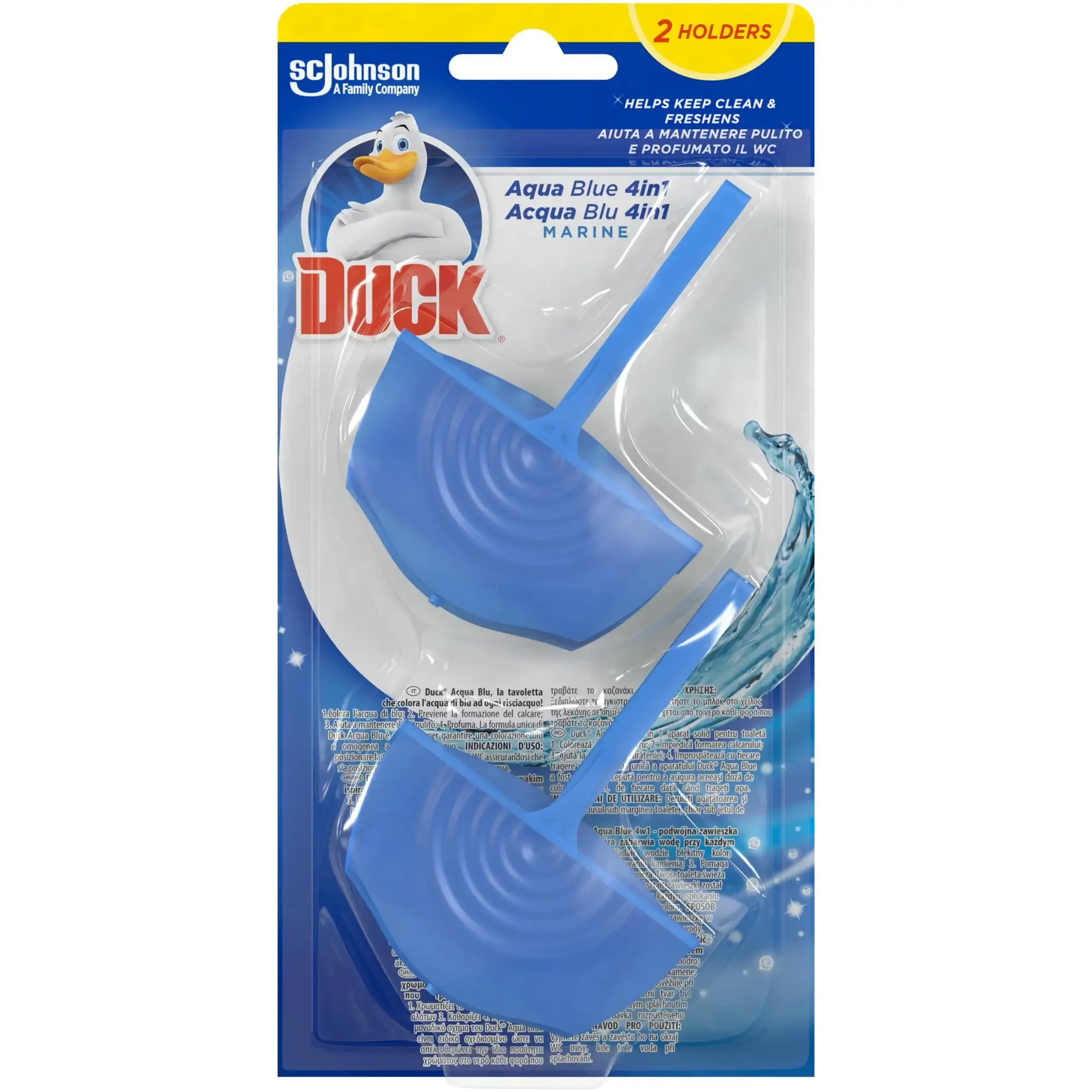 DUCK MARINE BLUIING SOLID R BLOCK2x36G