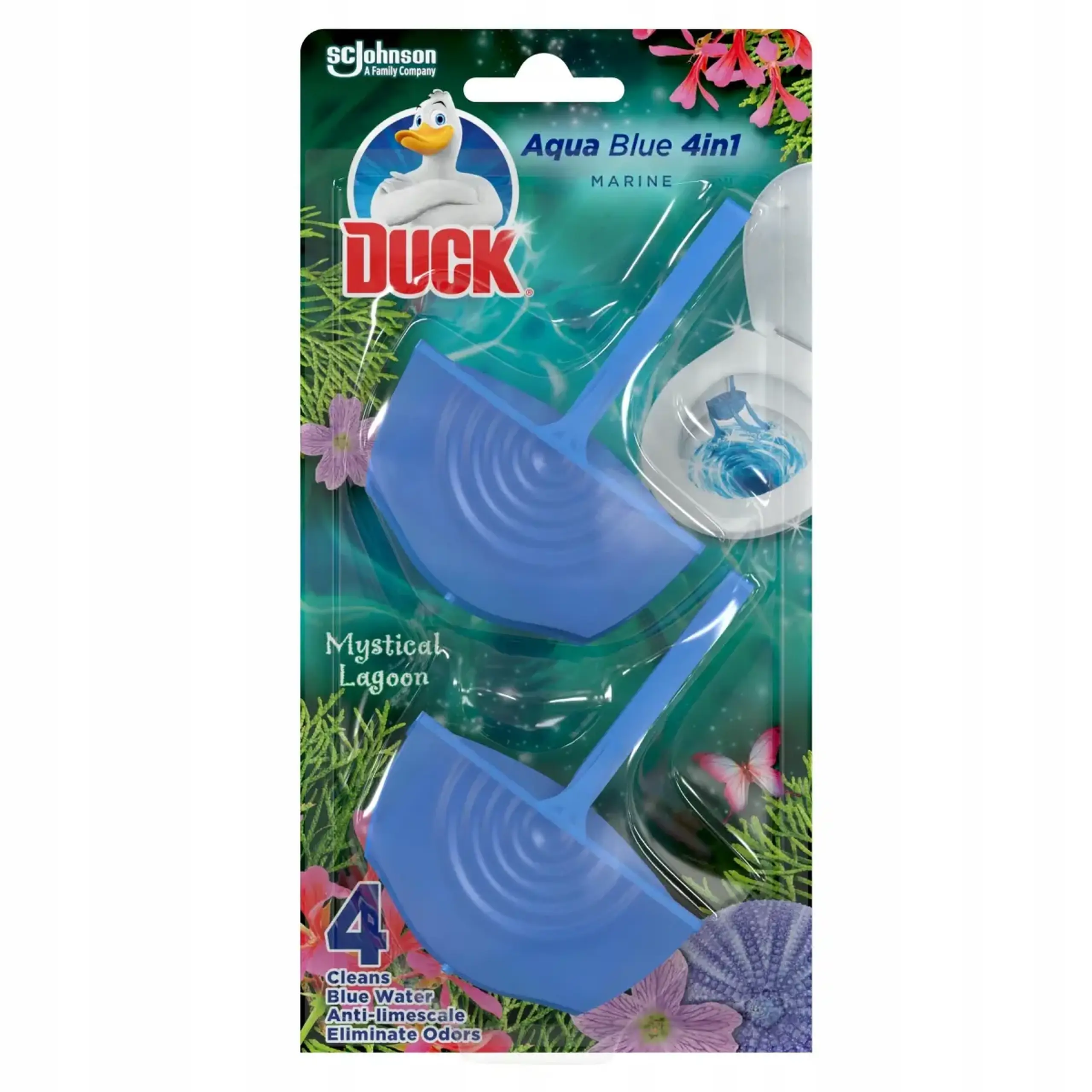 DUCK LAGOON BLUIING SOLID R BLOCK 2x36G