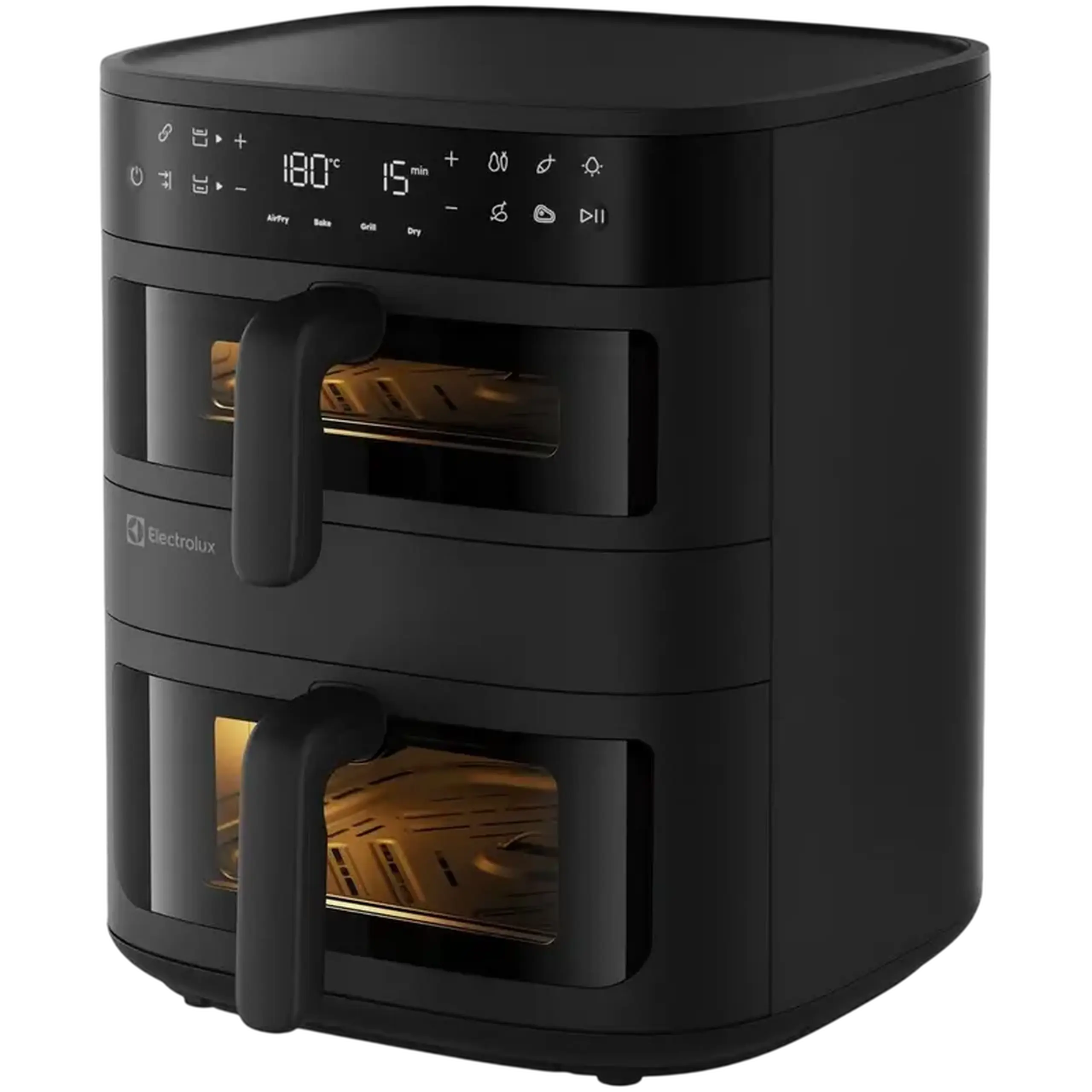 Friteuză cu aer cald Electrolux EAFD11B, Negru