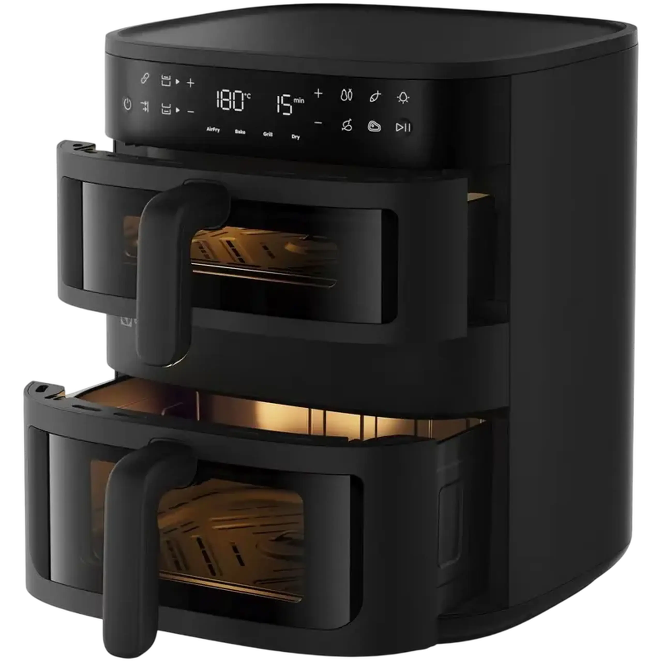 Friteuză cu aer cald Electrolux EAFD11B, Negru