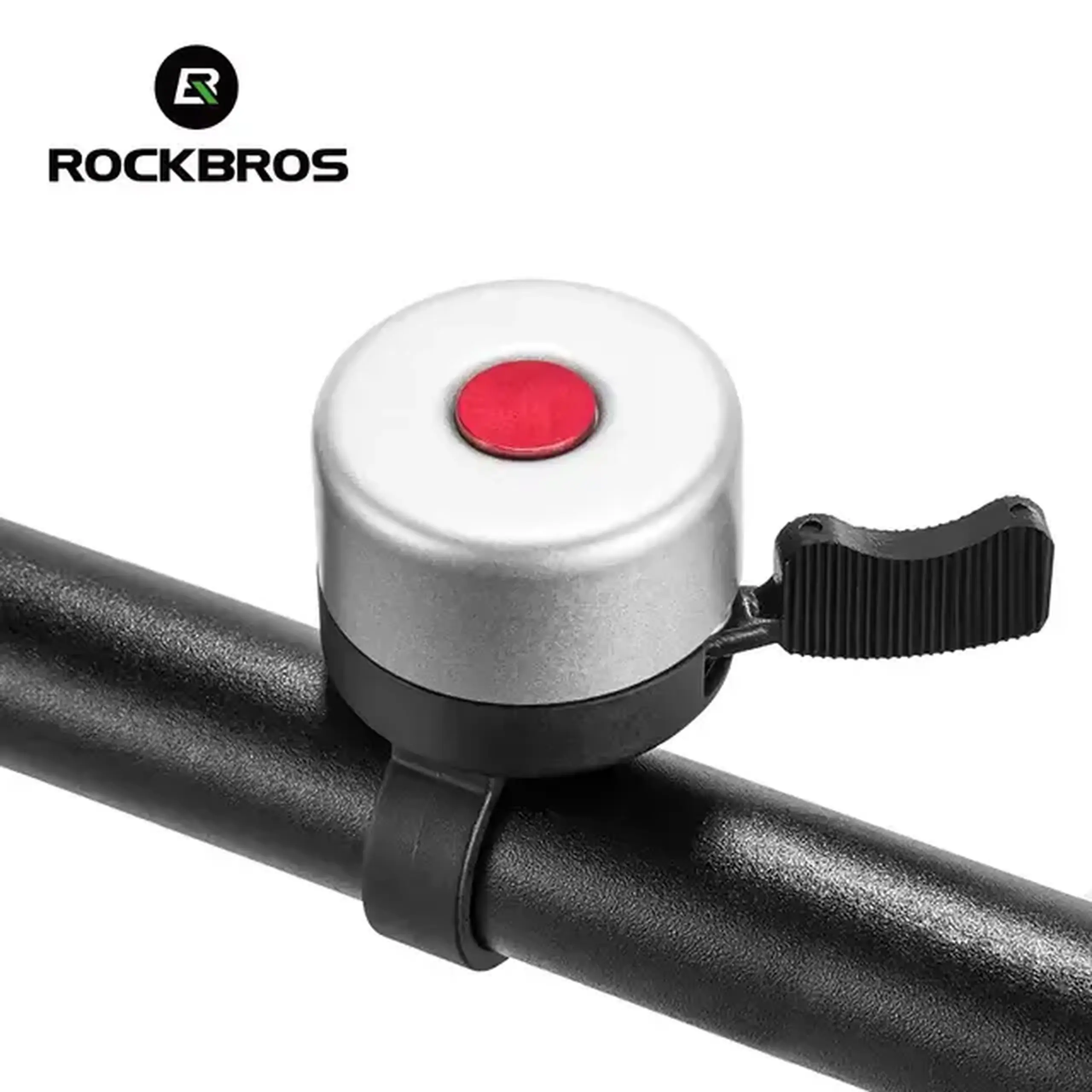 Sonerie pentru bicicleta ROCKBROS Simplu, argintiu – 2018-1BS