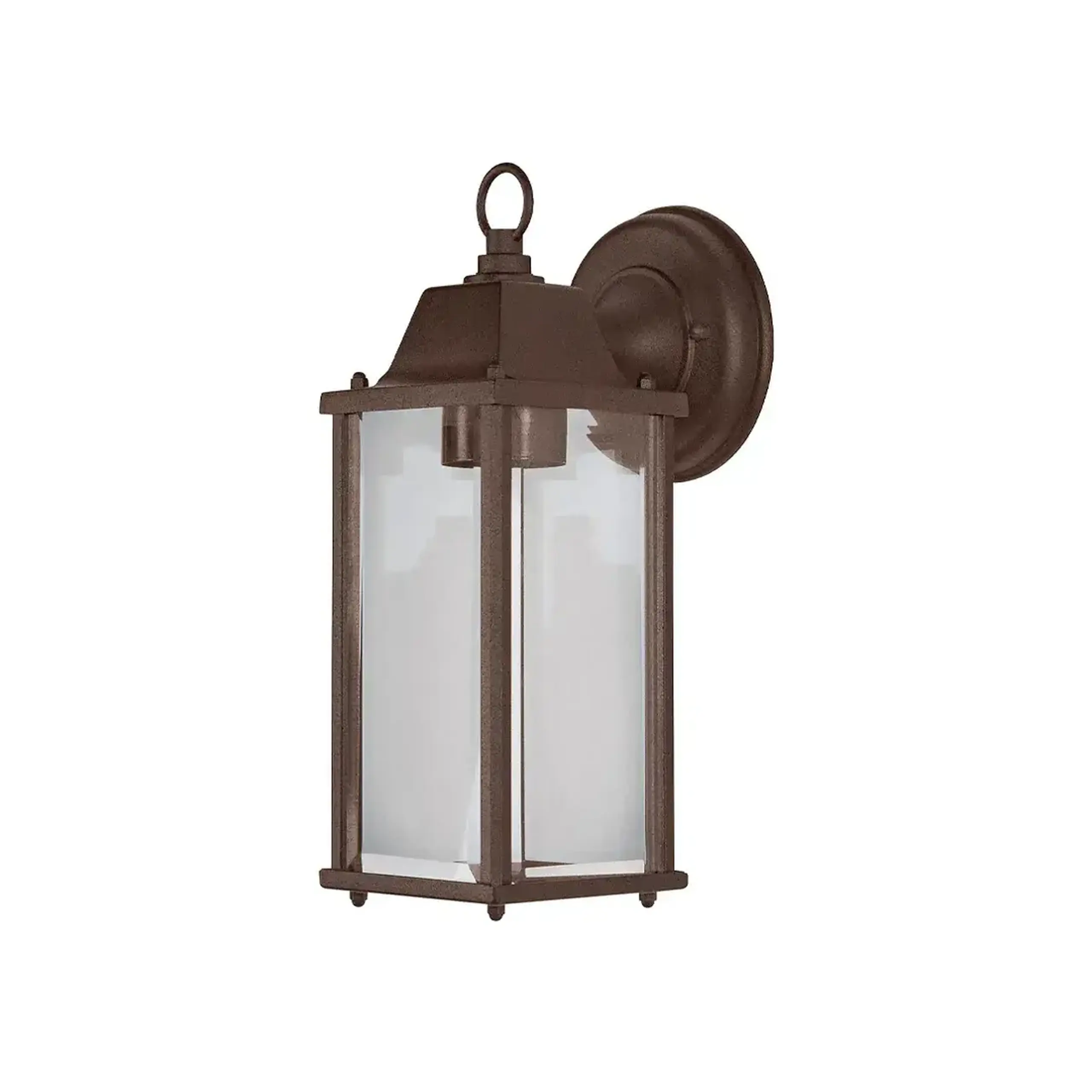 Aplică ENDURA CLASSIC 60 W E27 220 - Ruginiu 150 x 105 x 293 mm (L x W x H x Ø)